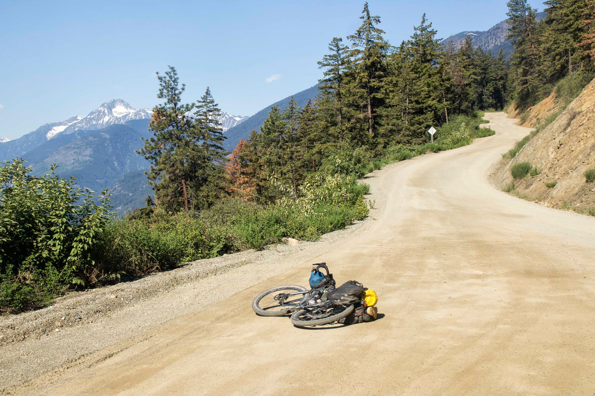 On the long, long road.