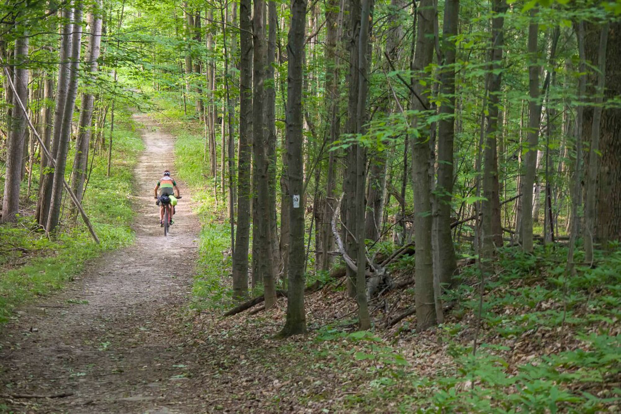 Bikepacking in Easten Canada.