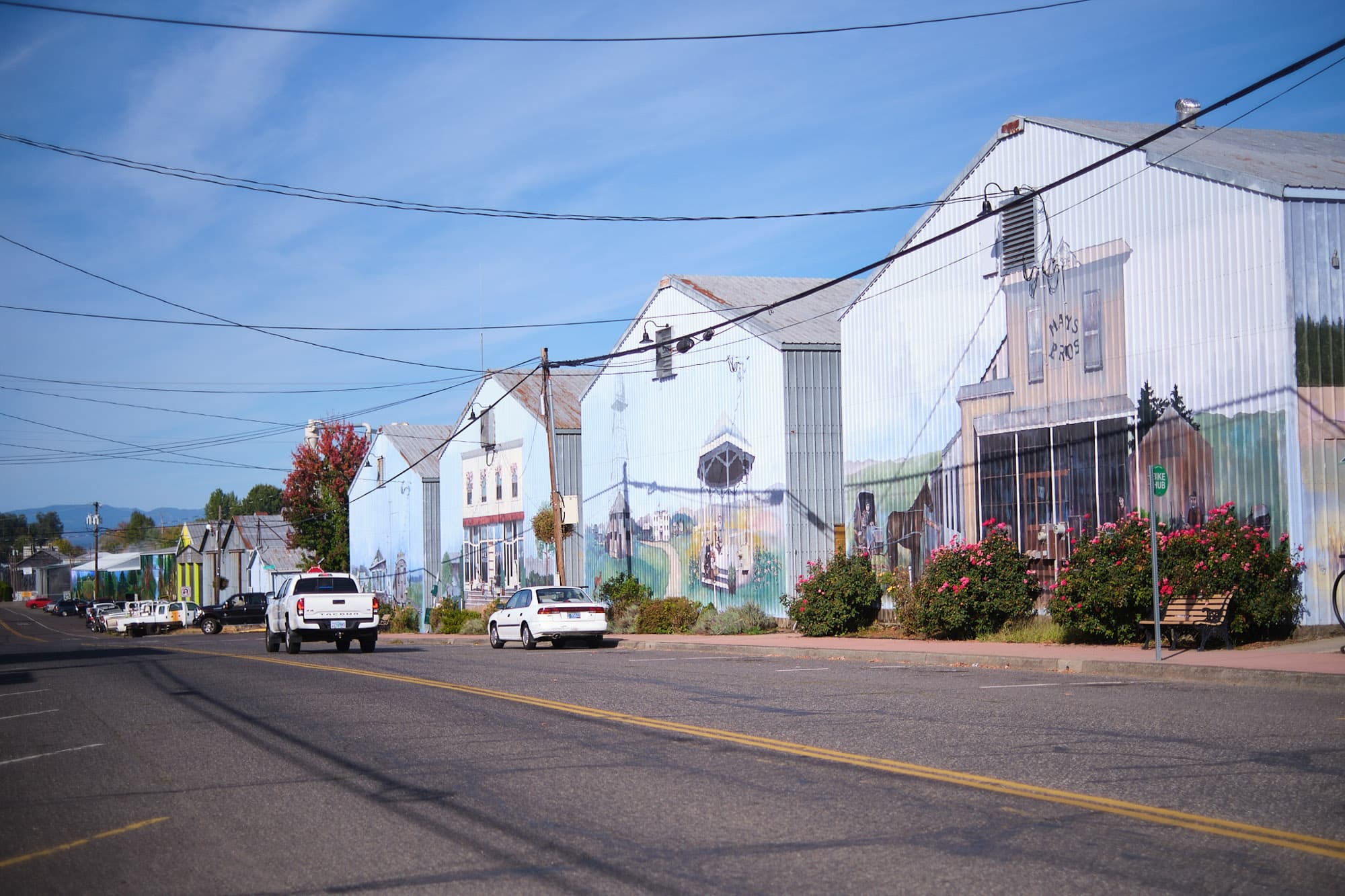 Downtown Nprth Plains.