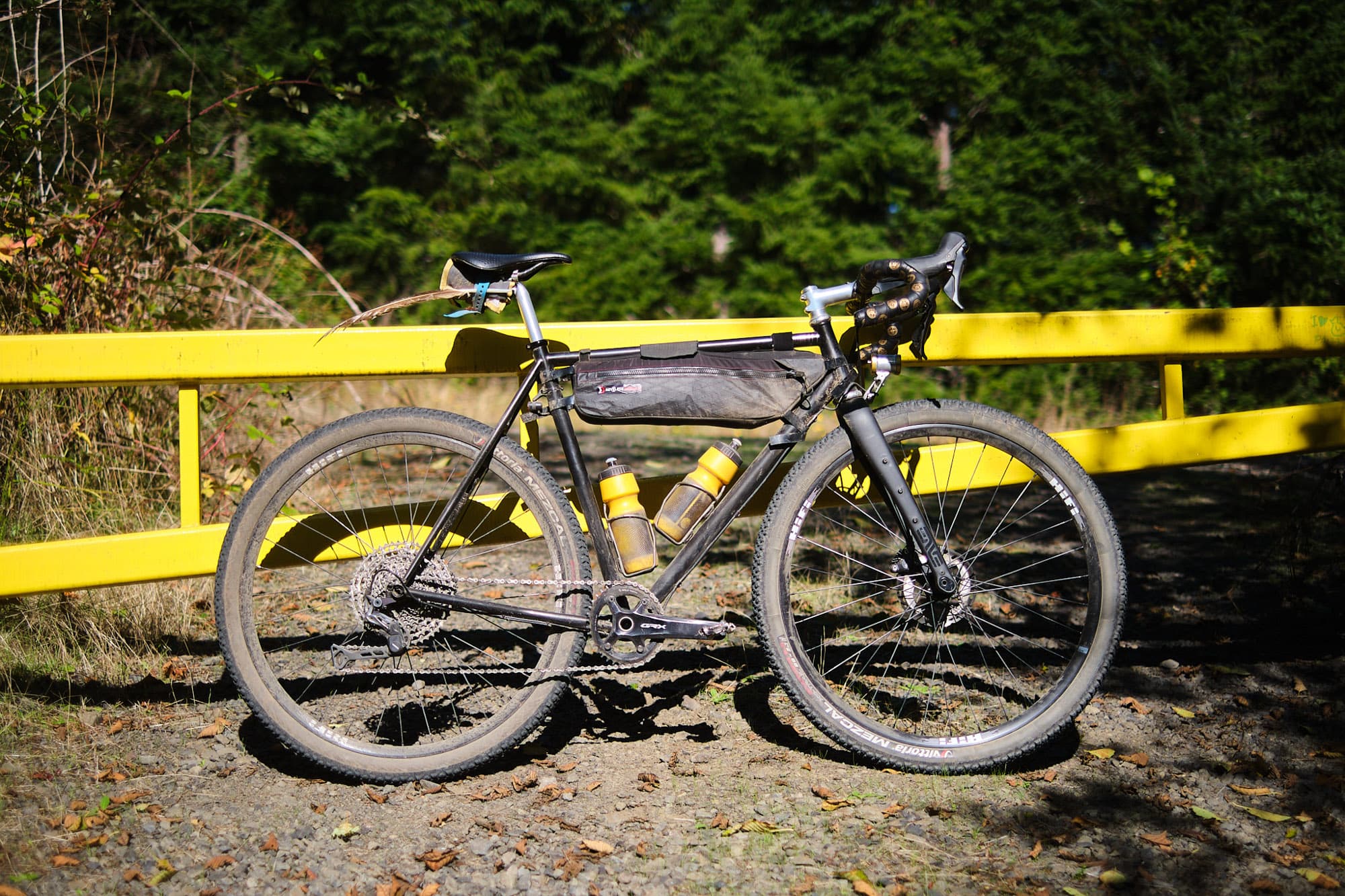 Abes bike basking in the sun.