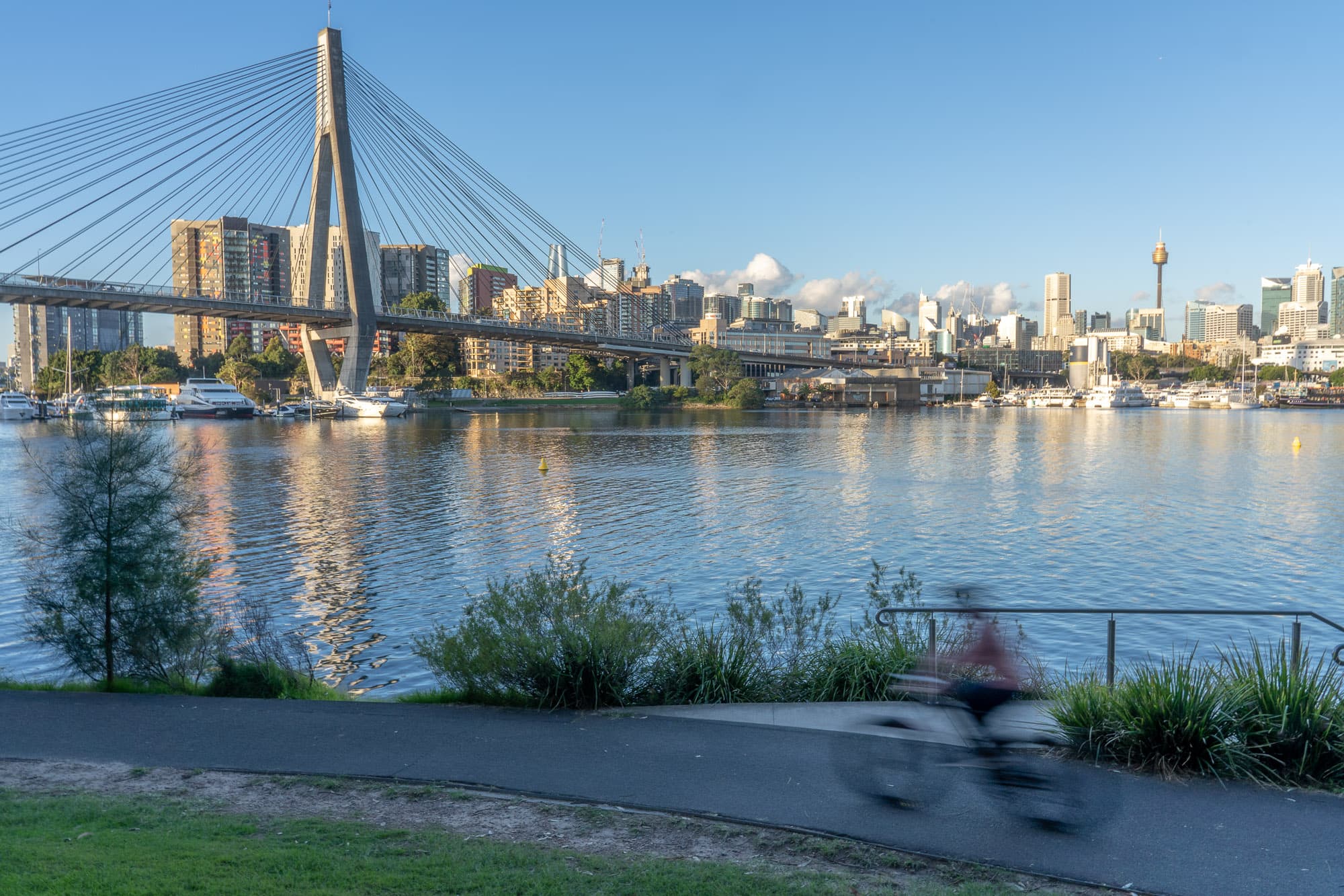 Sydney cycling infrastructure.