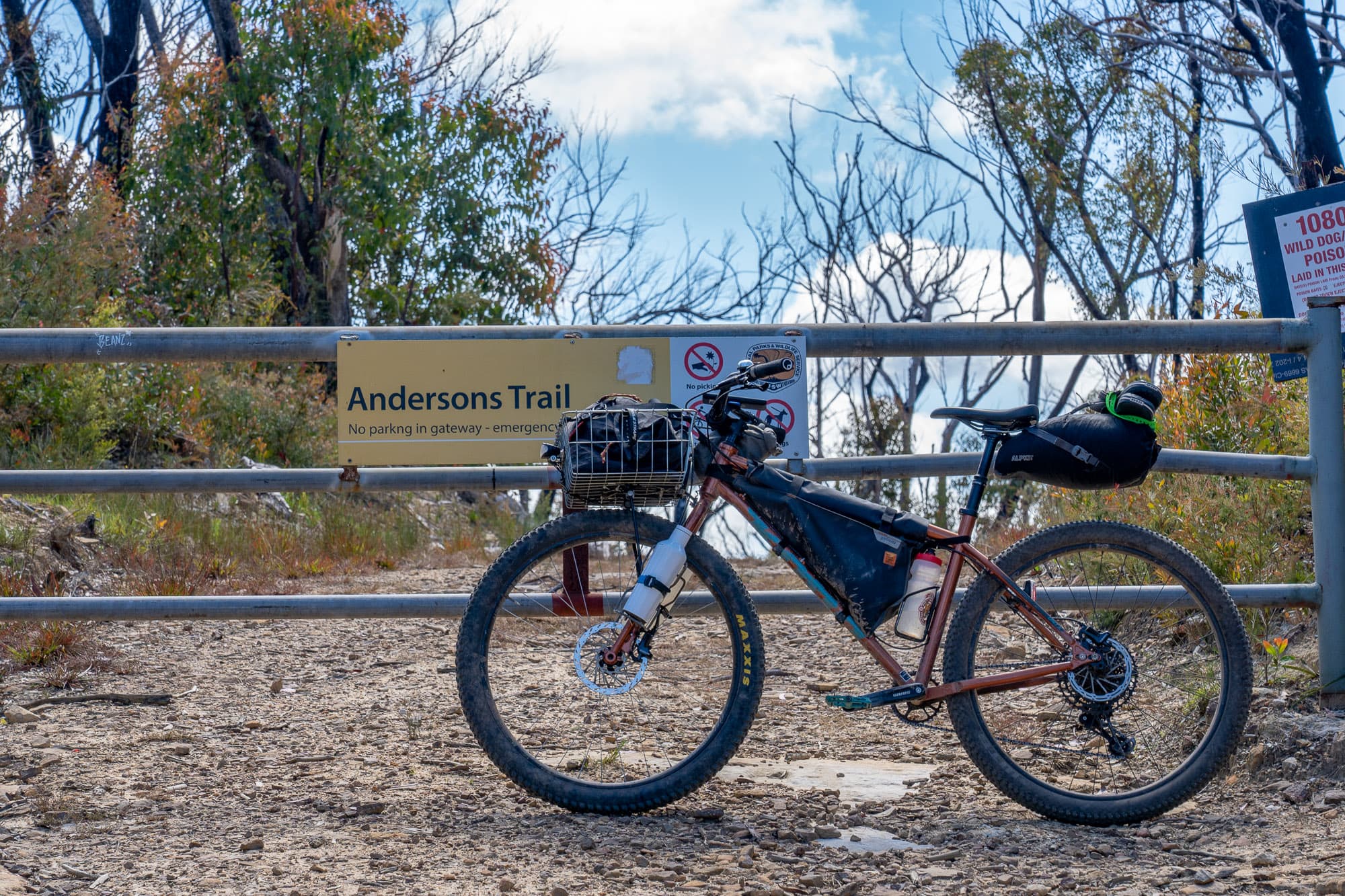 Matt's Kona taking a break.