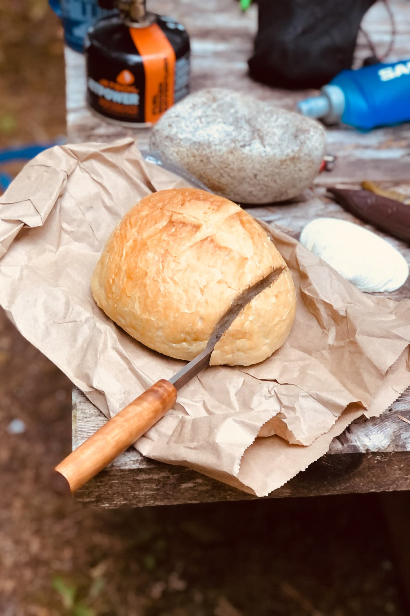 Some bread, yum.