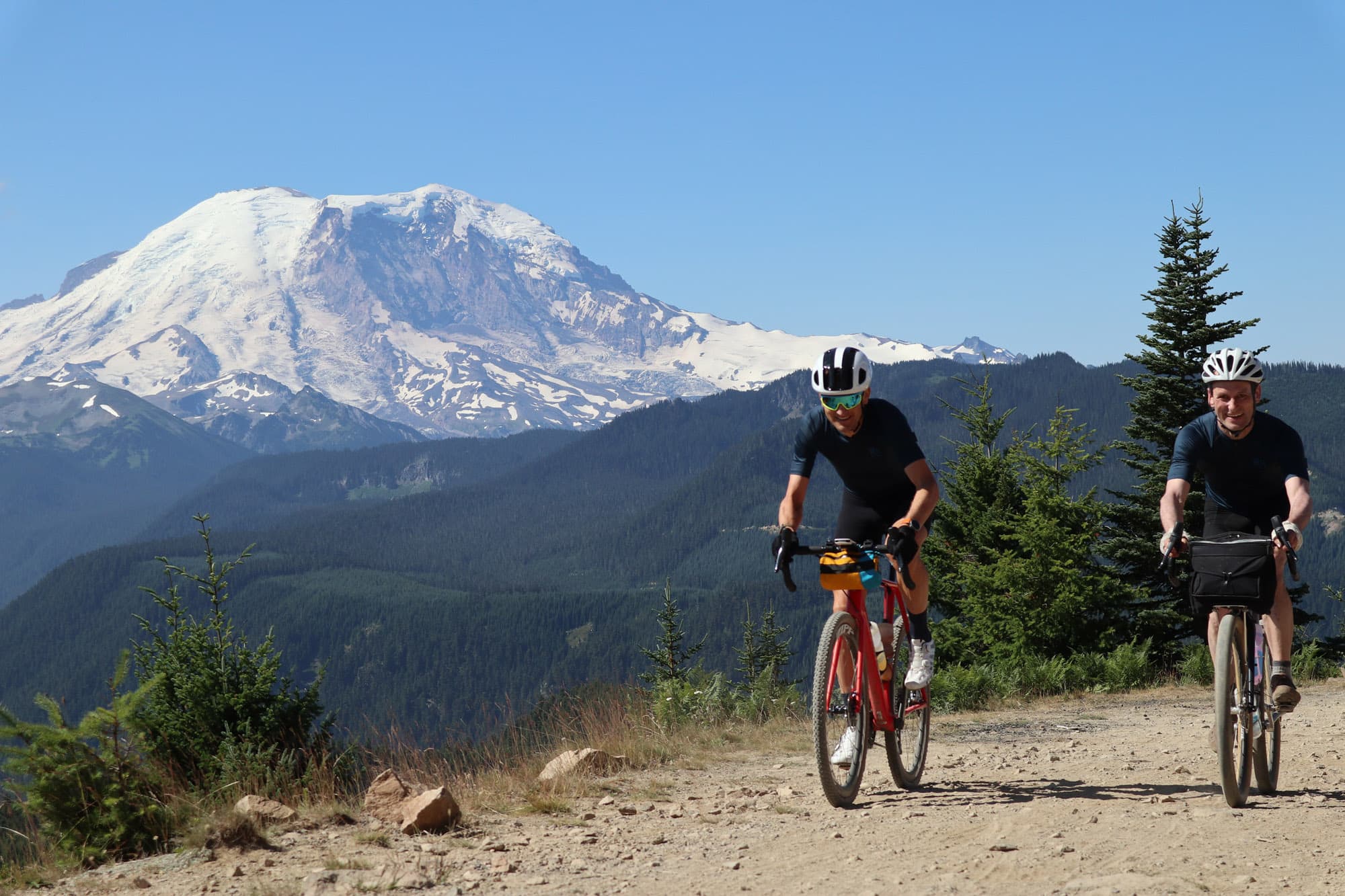 Jan and Ted King near Sun Top in the Cascade Mountains
