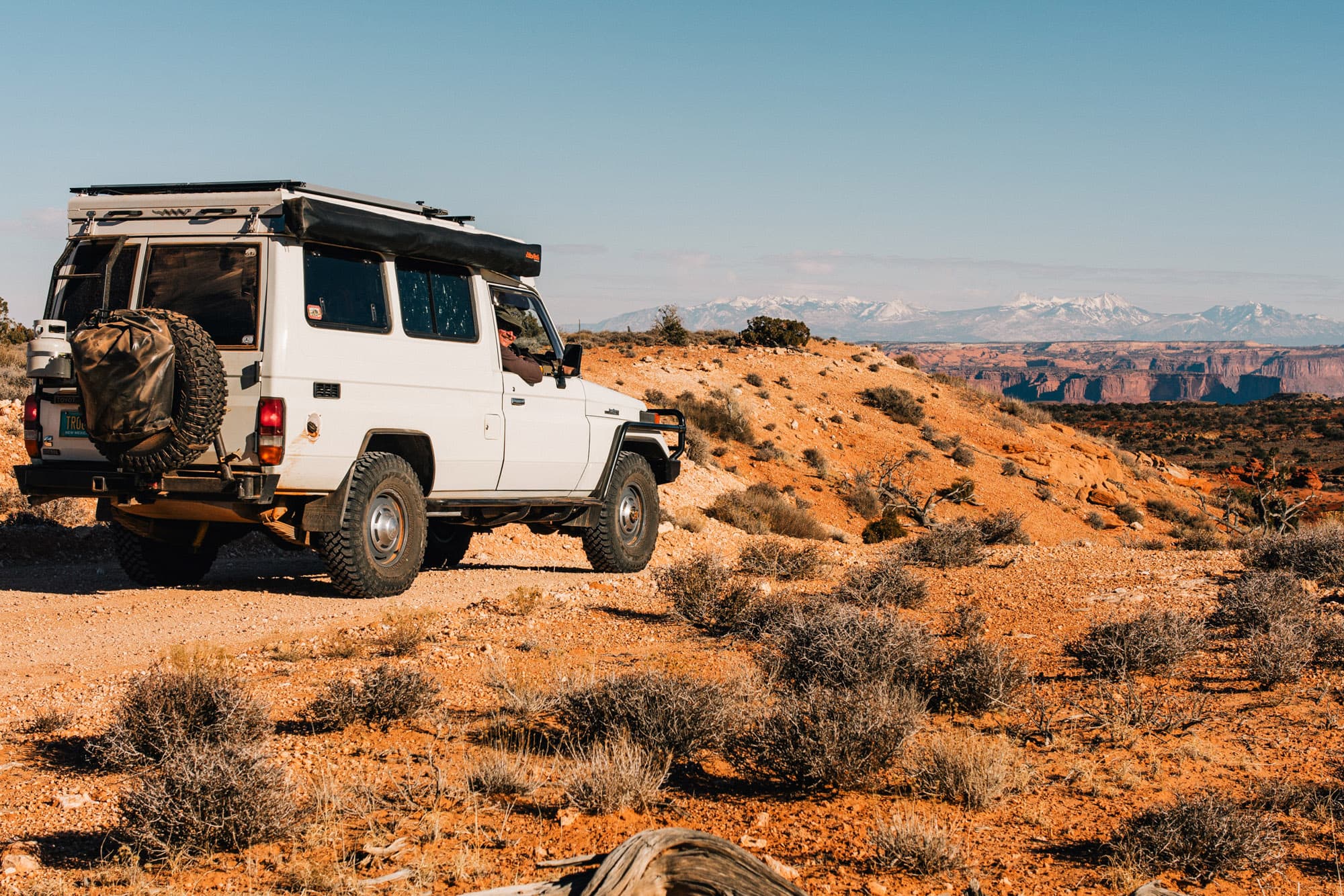 John in his vintage 4runner.