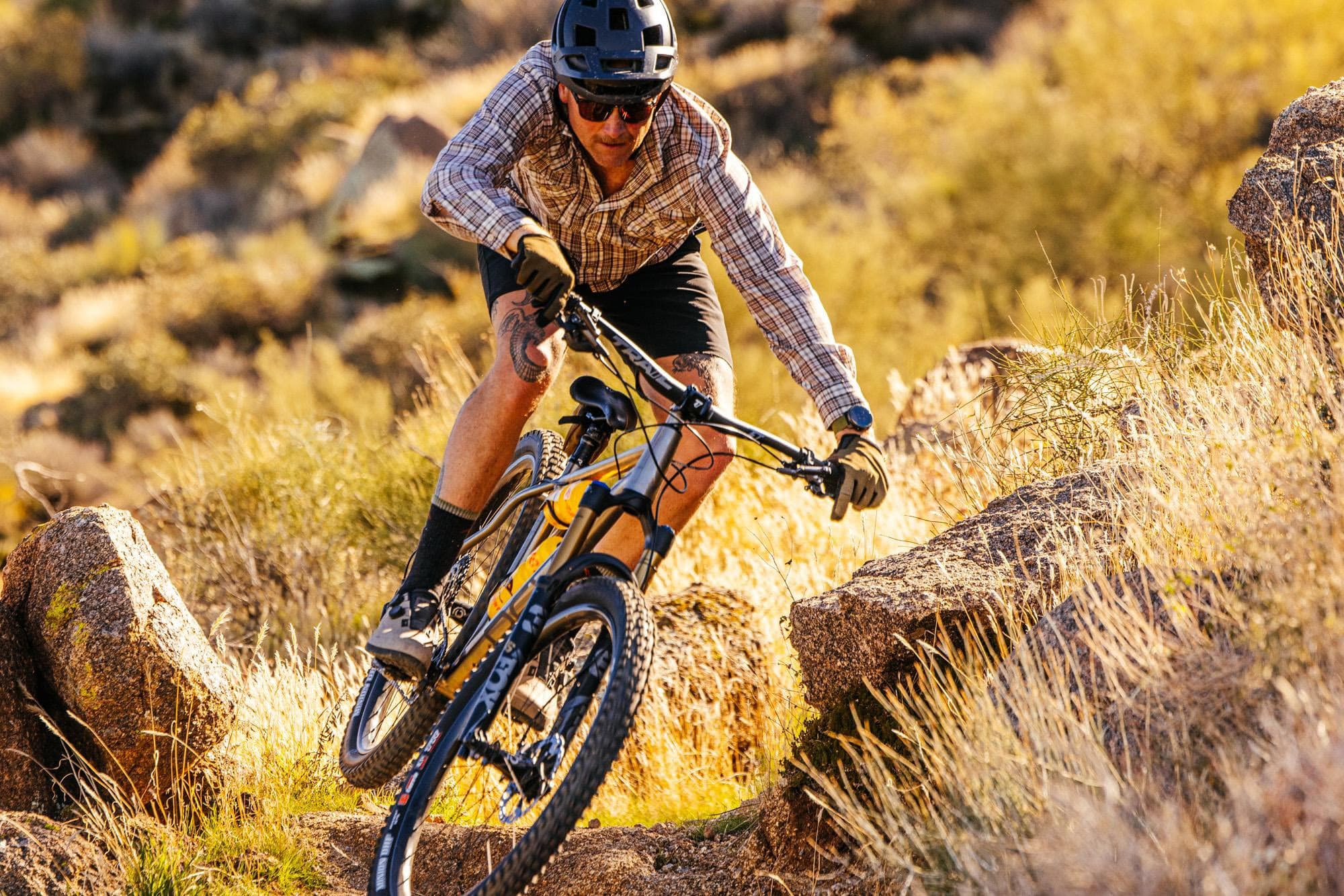 Its called mountain biking.