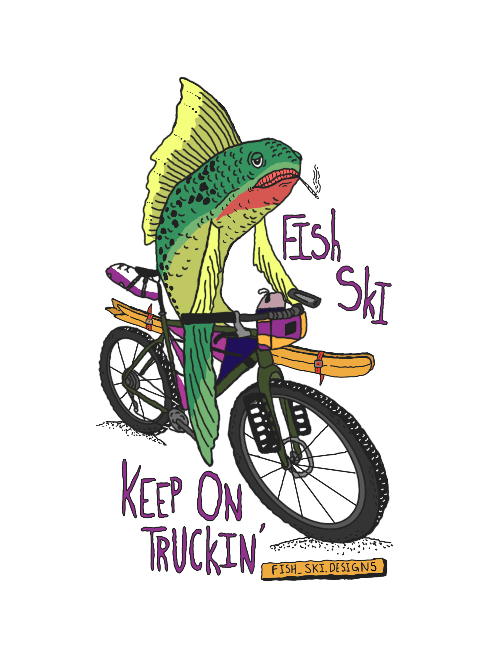 keep on truckin