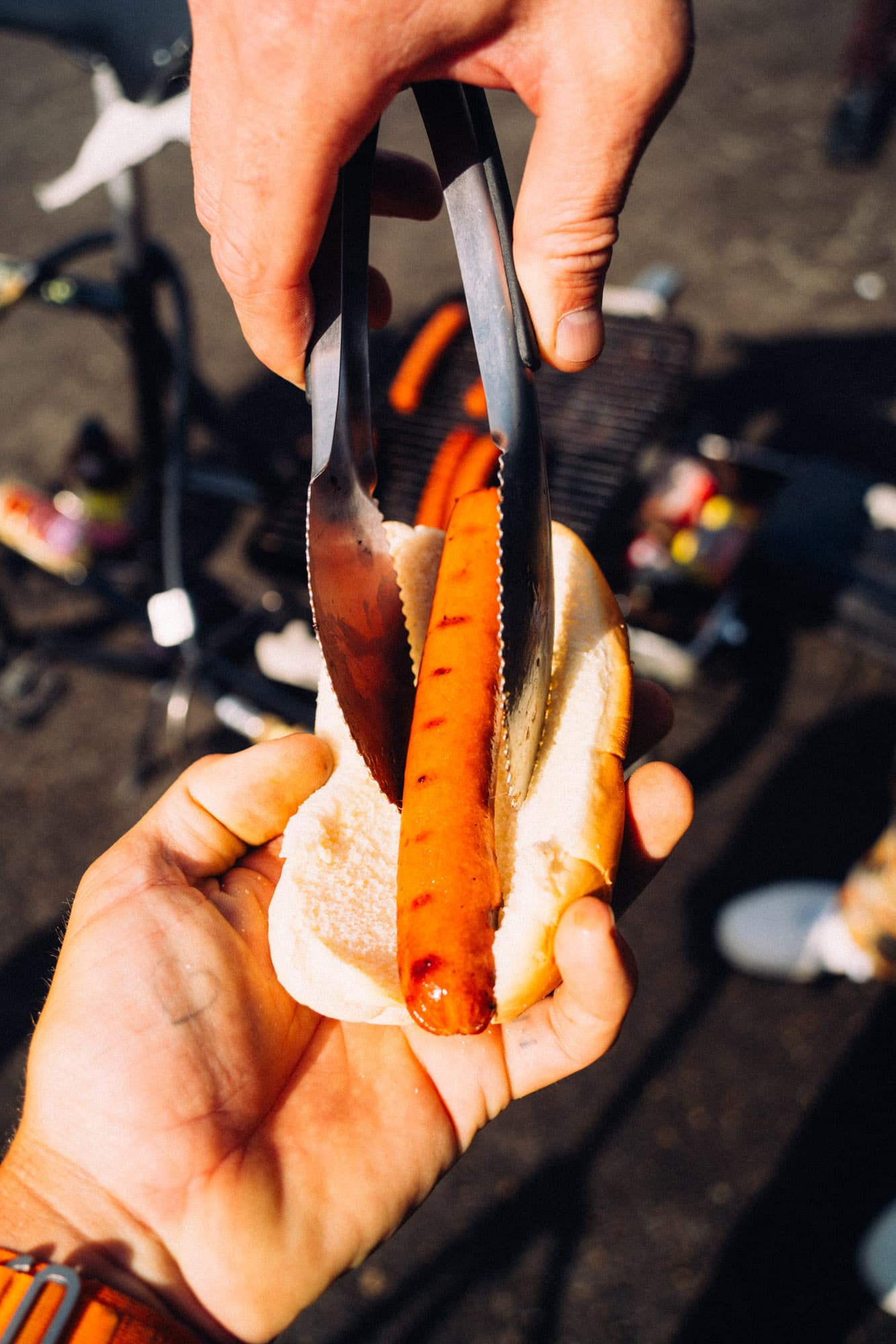 Hot dogs are served!