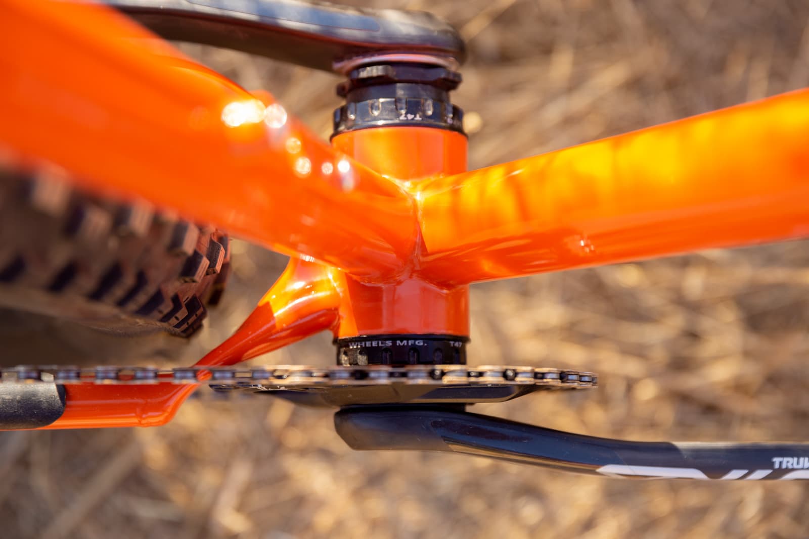 orange bottom bracket