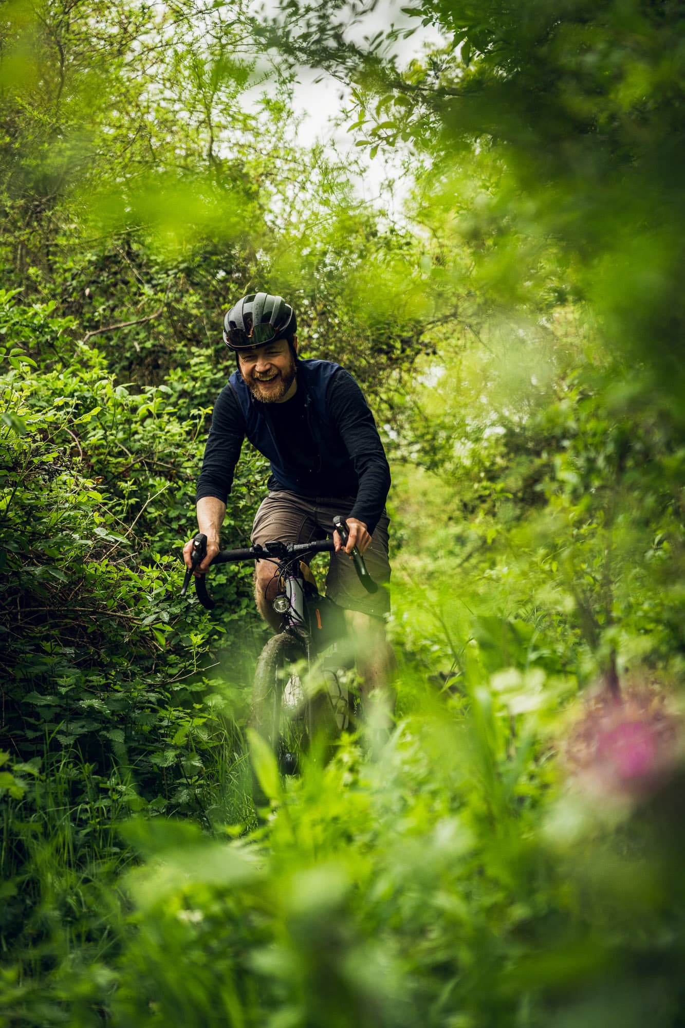 Gravel riding in Northern London.