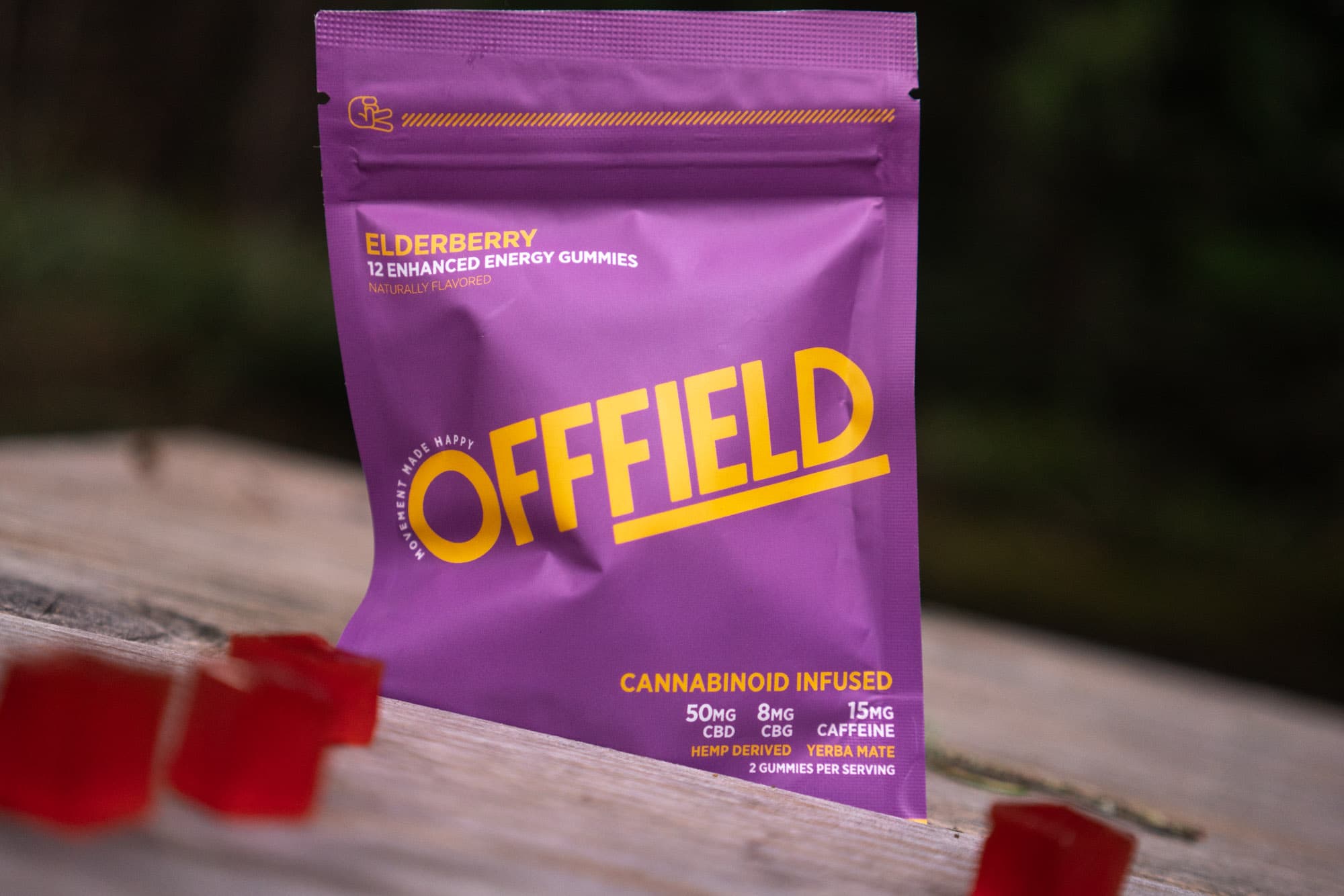 CBD packaging purple slanted.