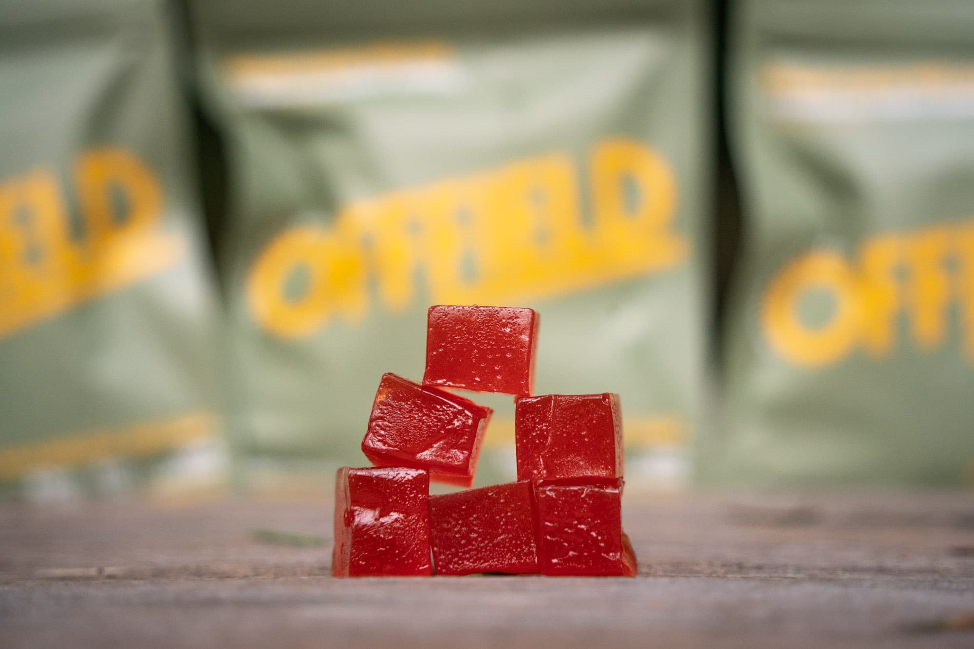 A gummie pyramid.