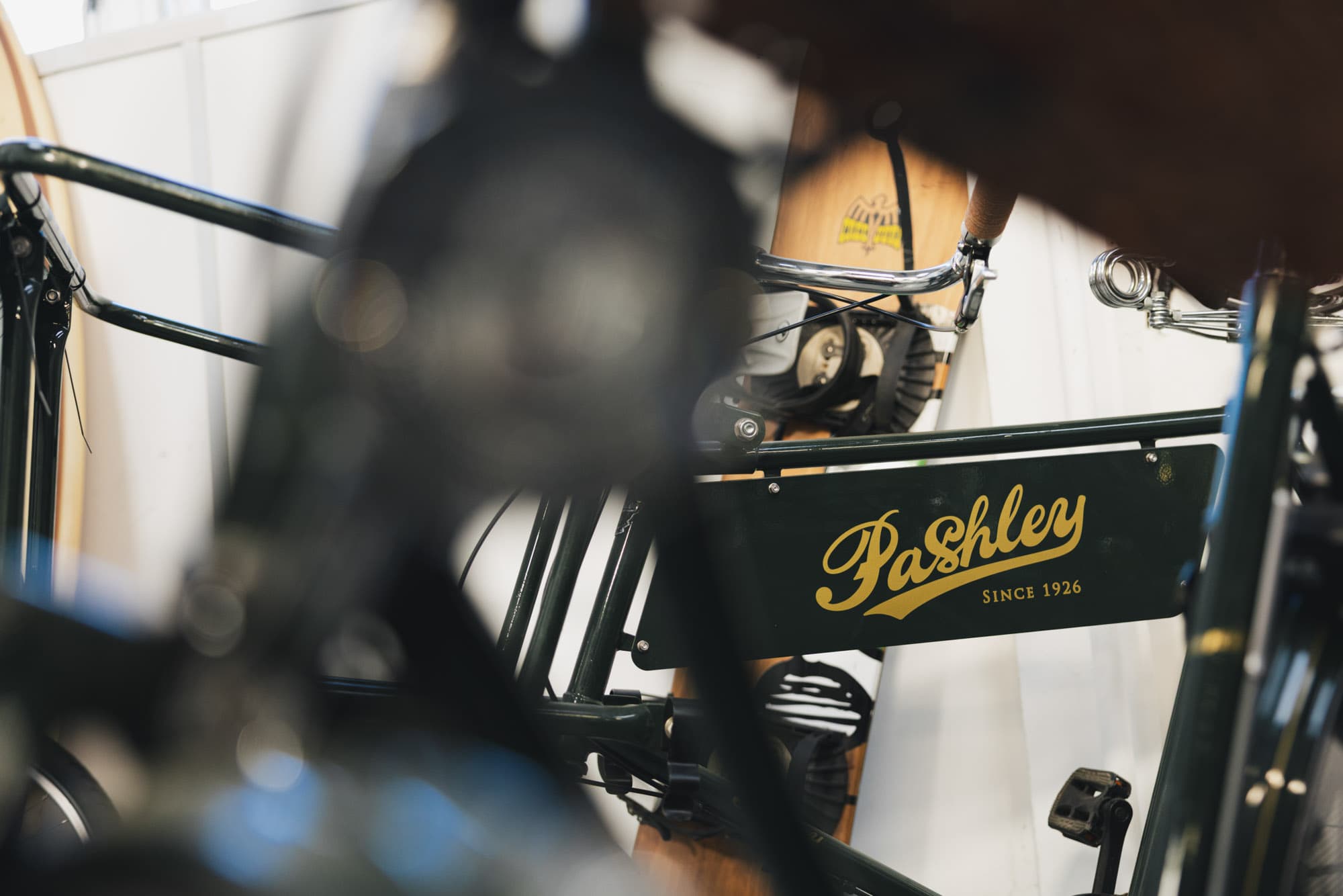 A vintage Pashley bike.