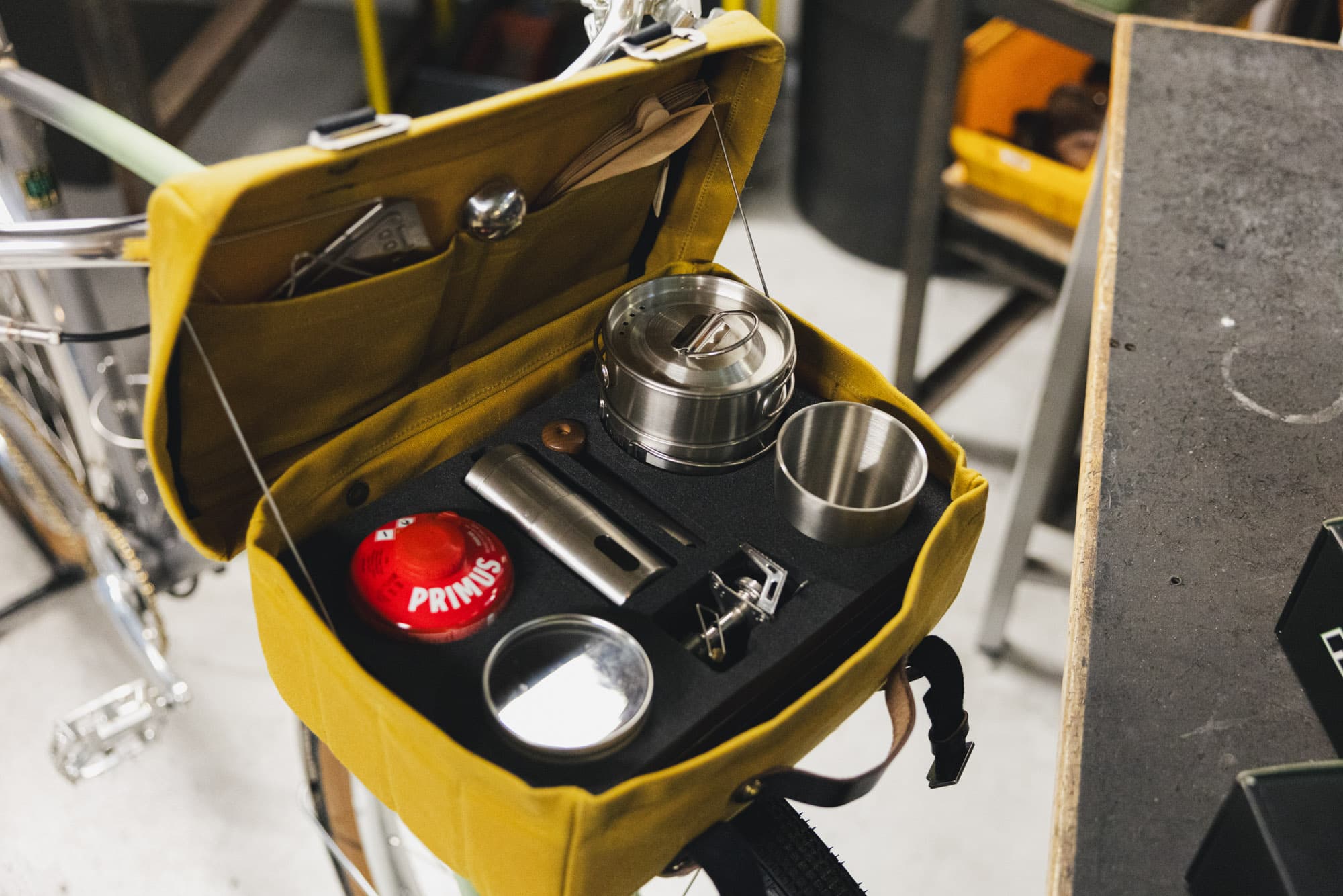 A Paschley coffee kit.