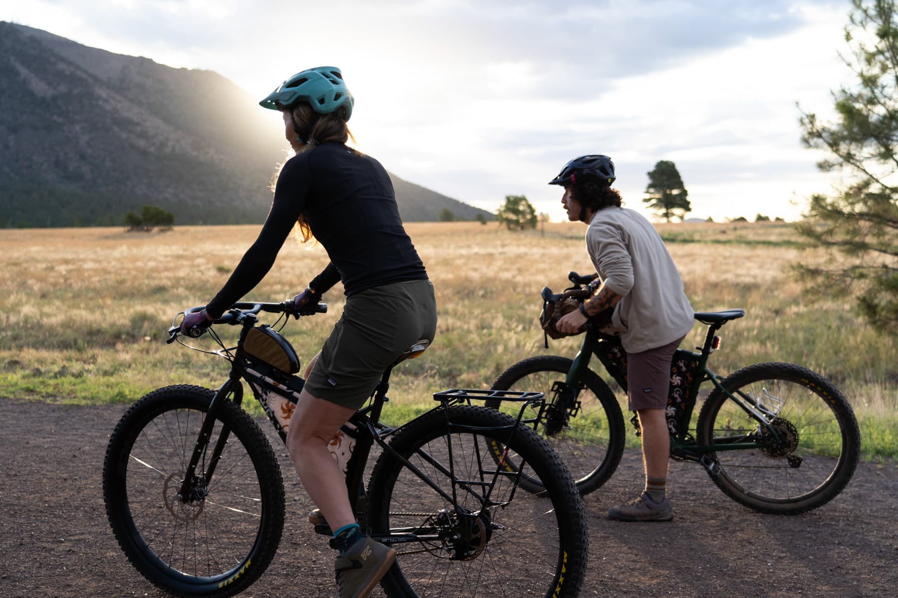 team bikepack trip