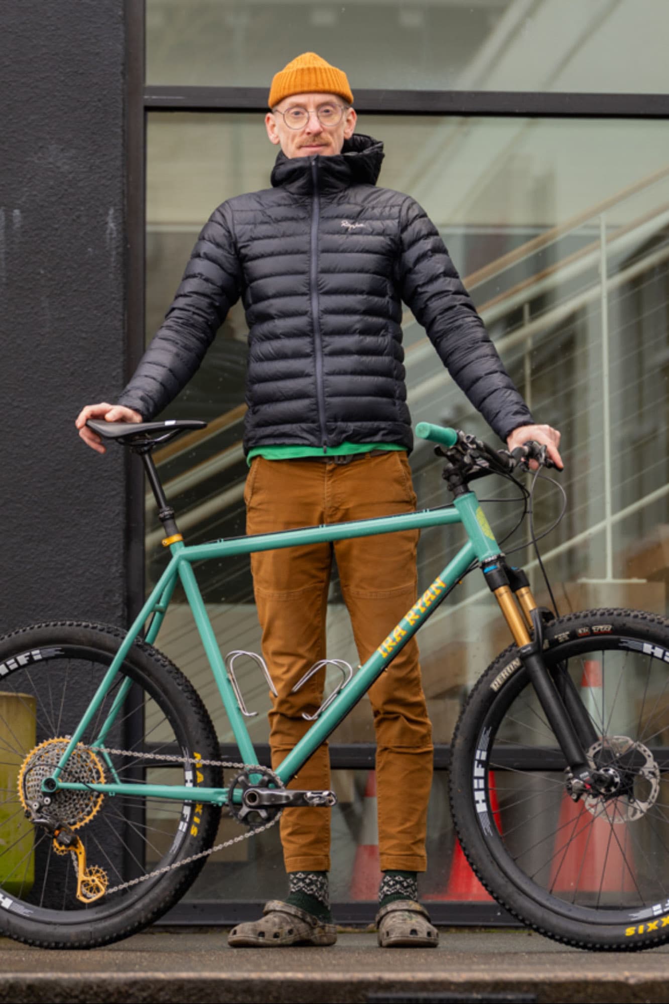 Ron with am Ira Ryan bike.