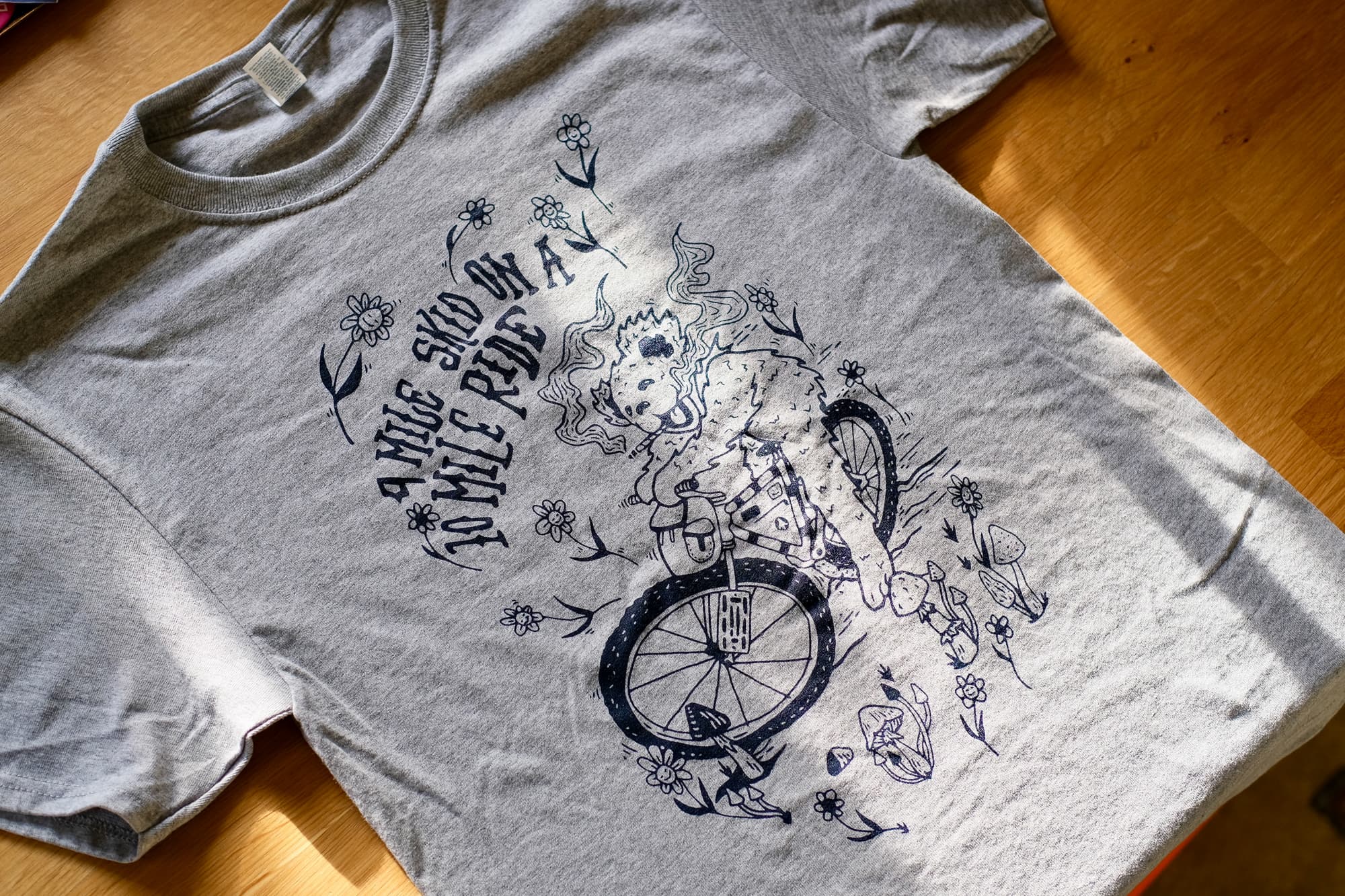 mile skid shirt