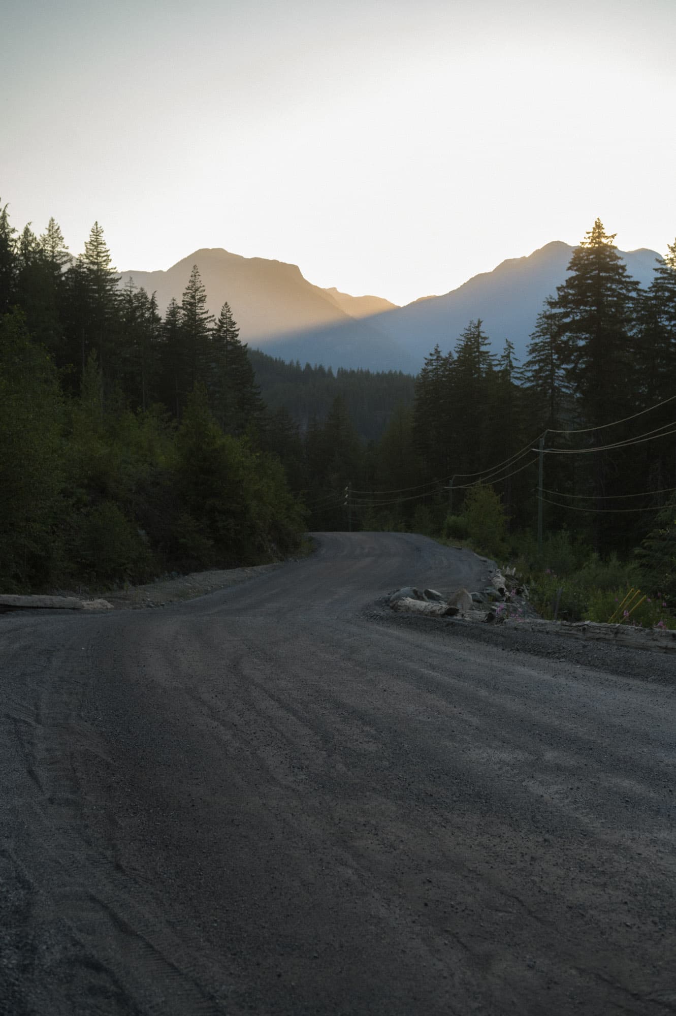 A Squamish gravel decsent.