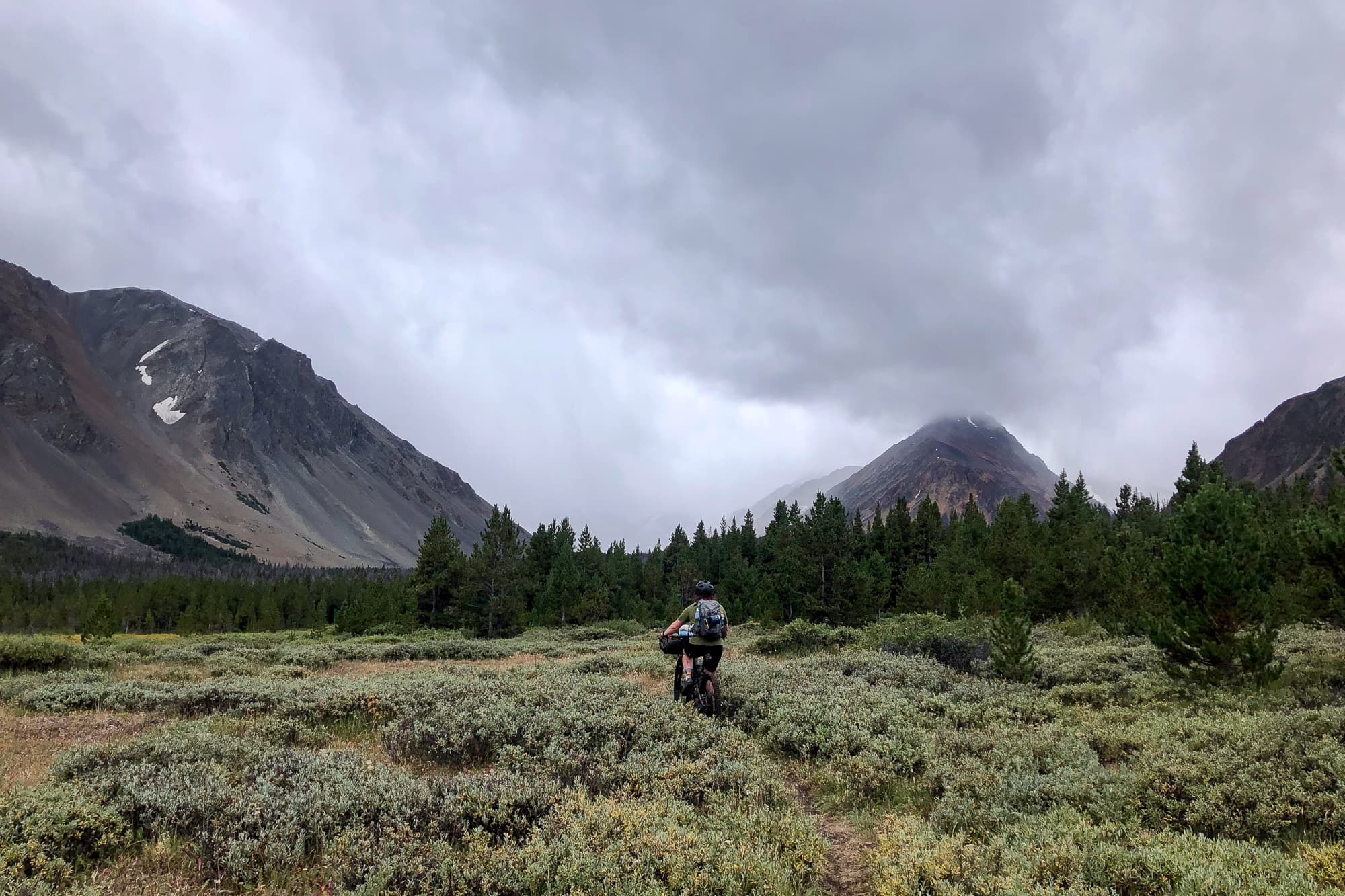 cloudy peaks