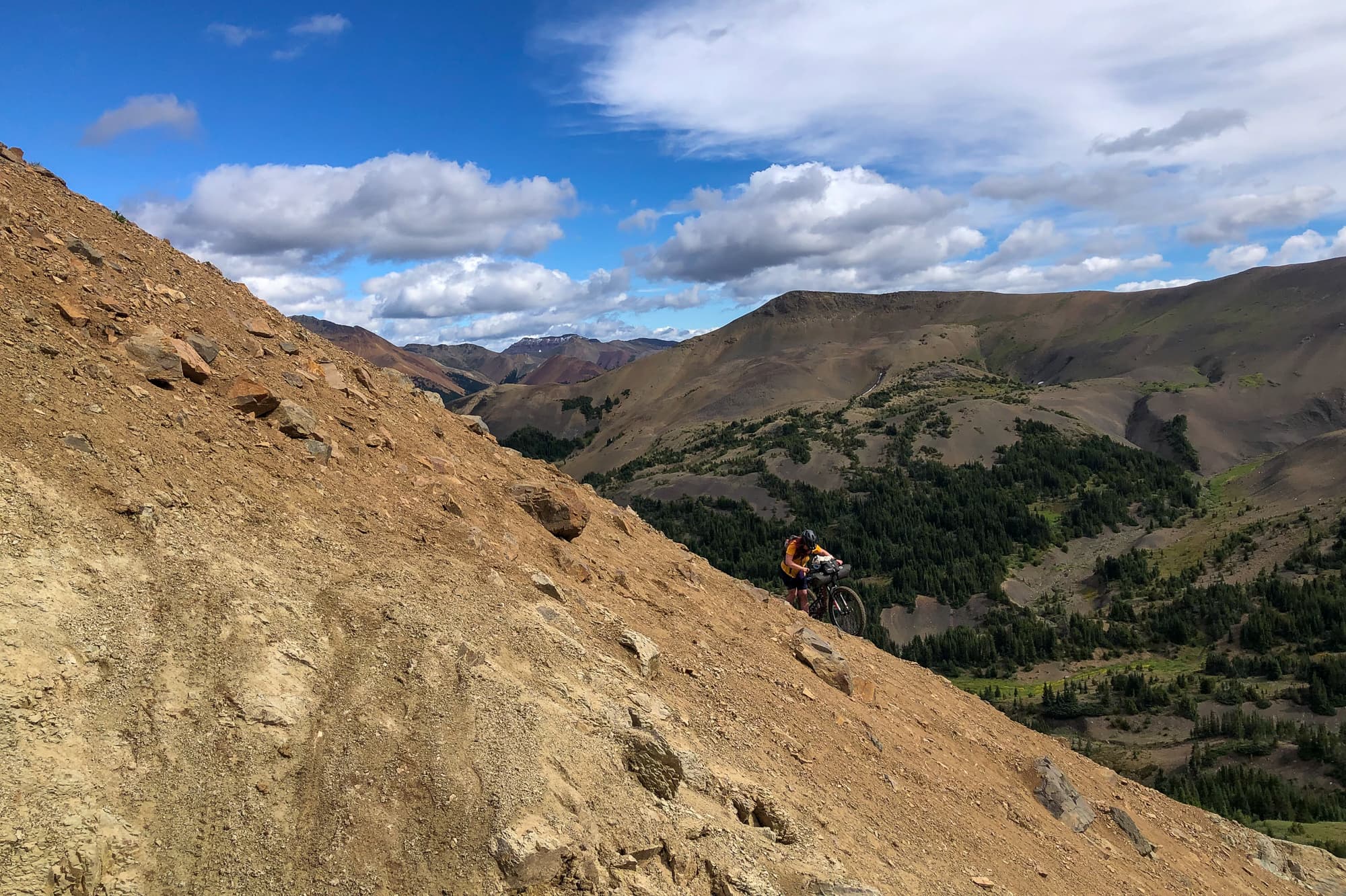 side of mountain