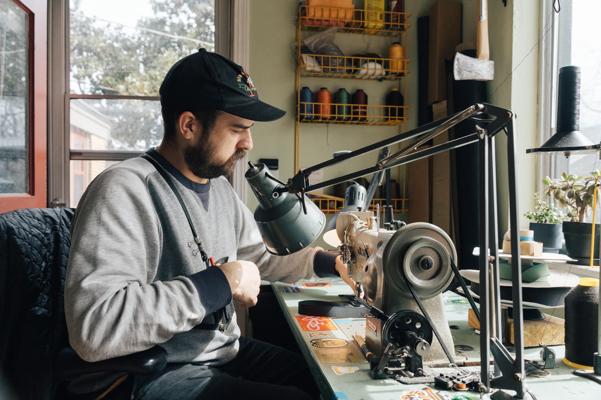 bryan sewing
