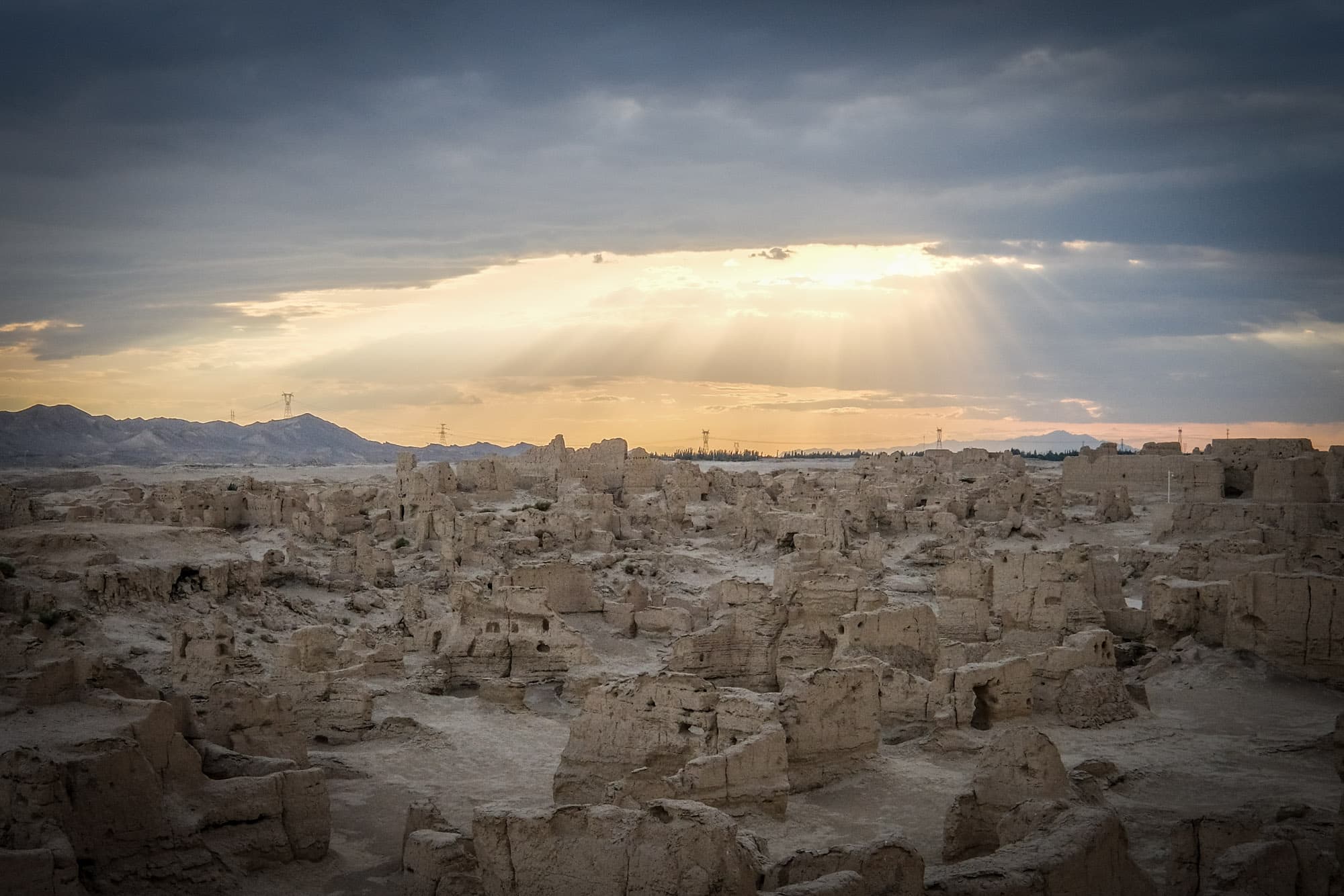An ancient ruin.