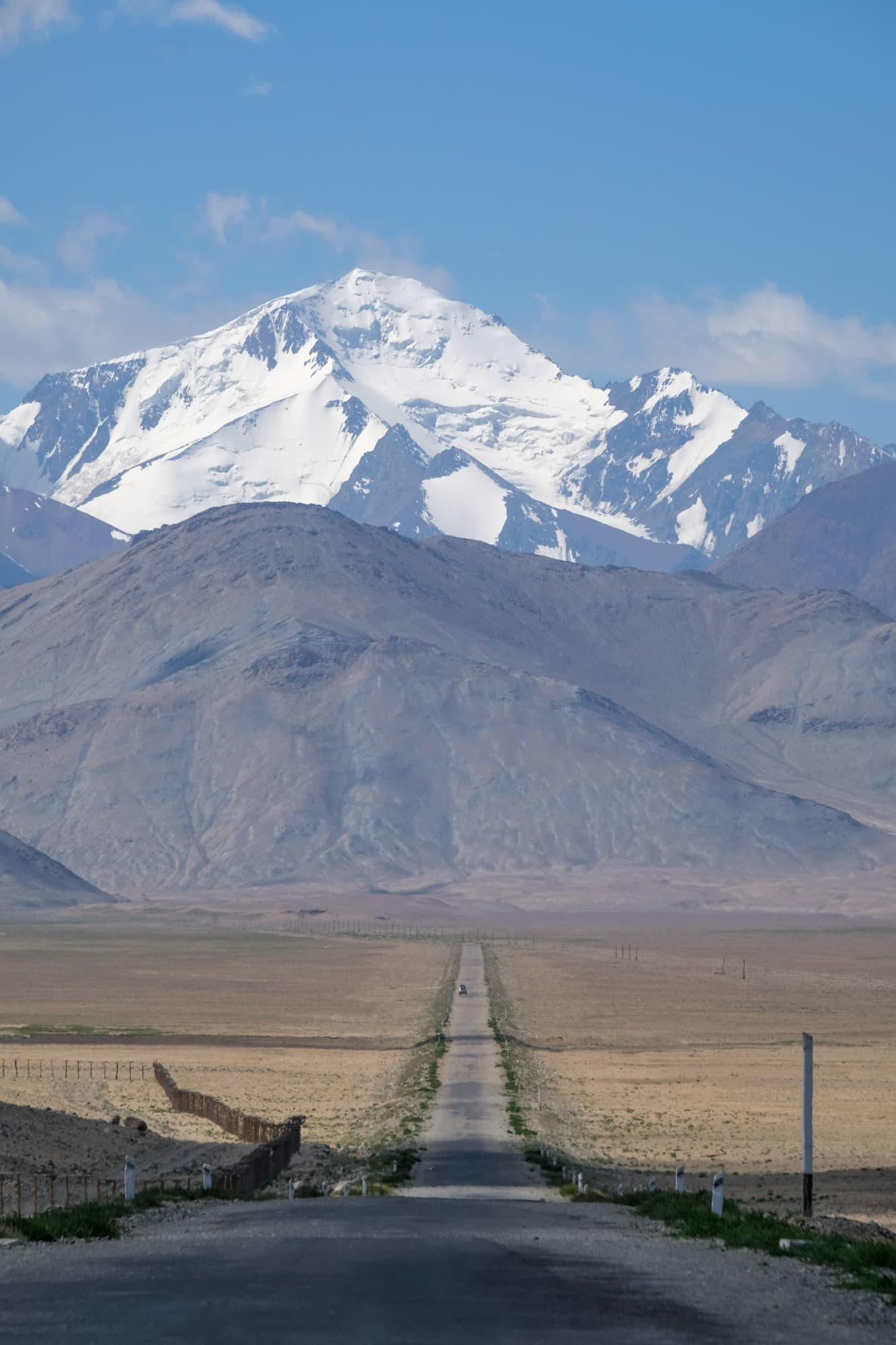 A highland road.