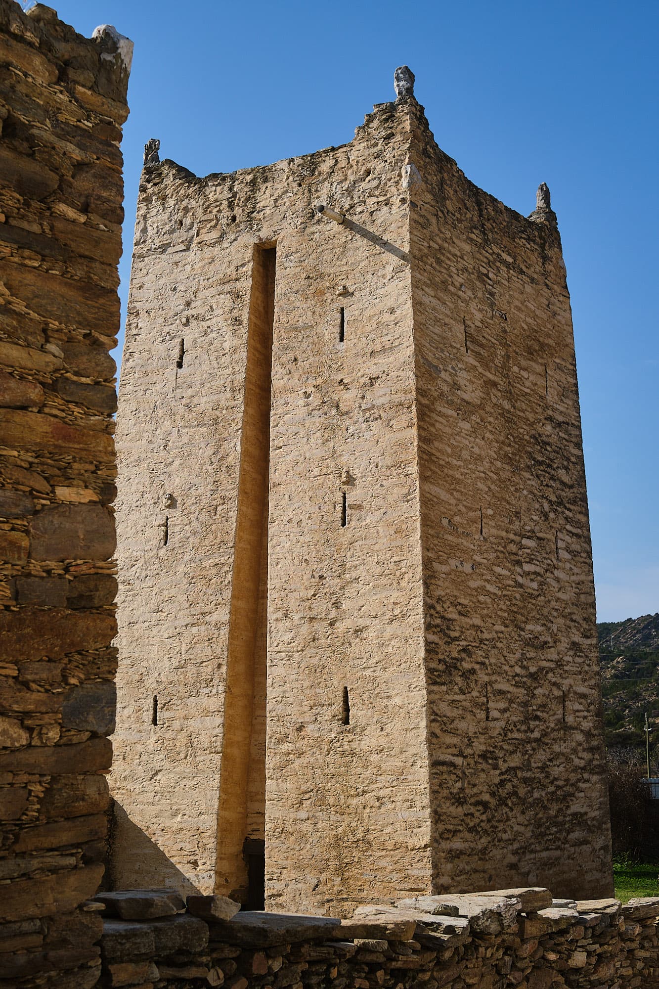 An old stone building in Saudi Arabia.