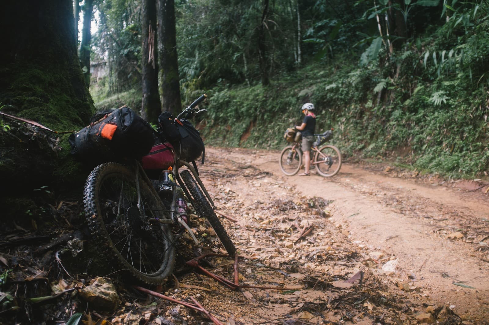 Biking Uphill in Thailand
