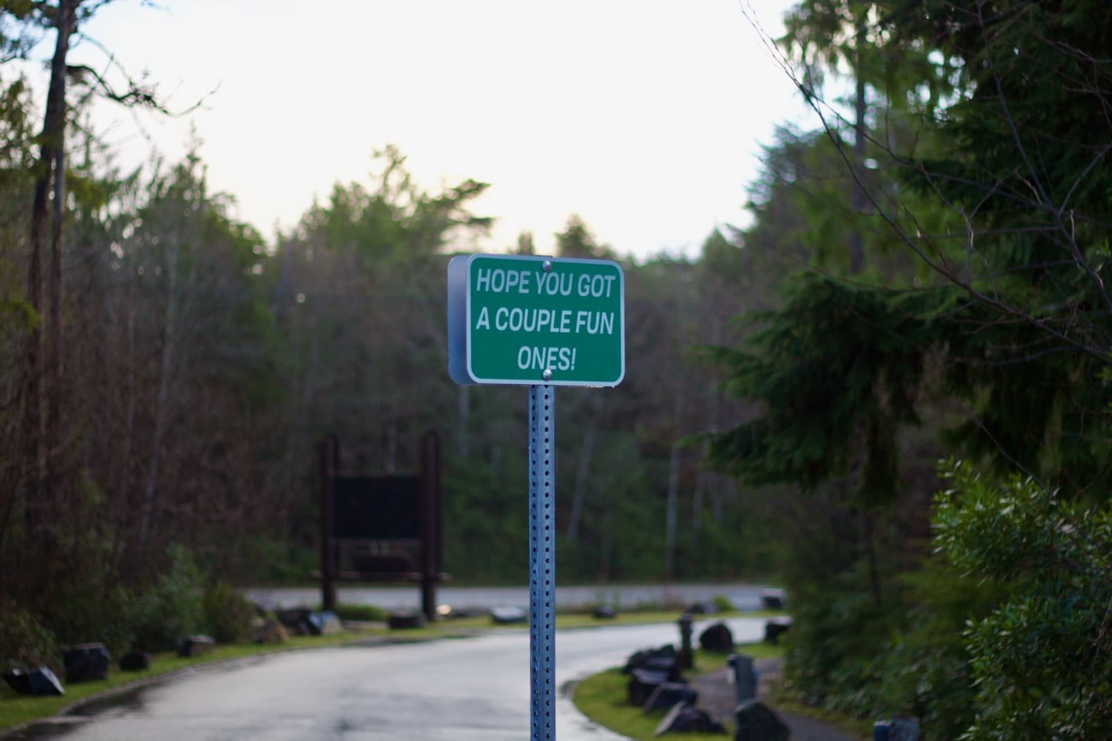 a fun sign