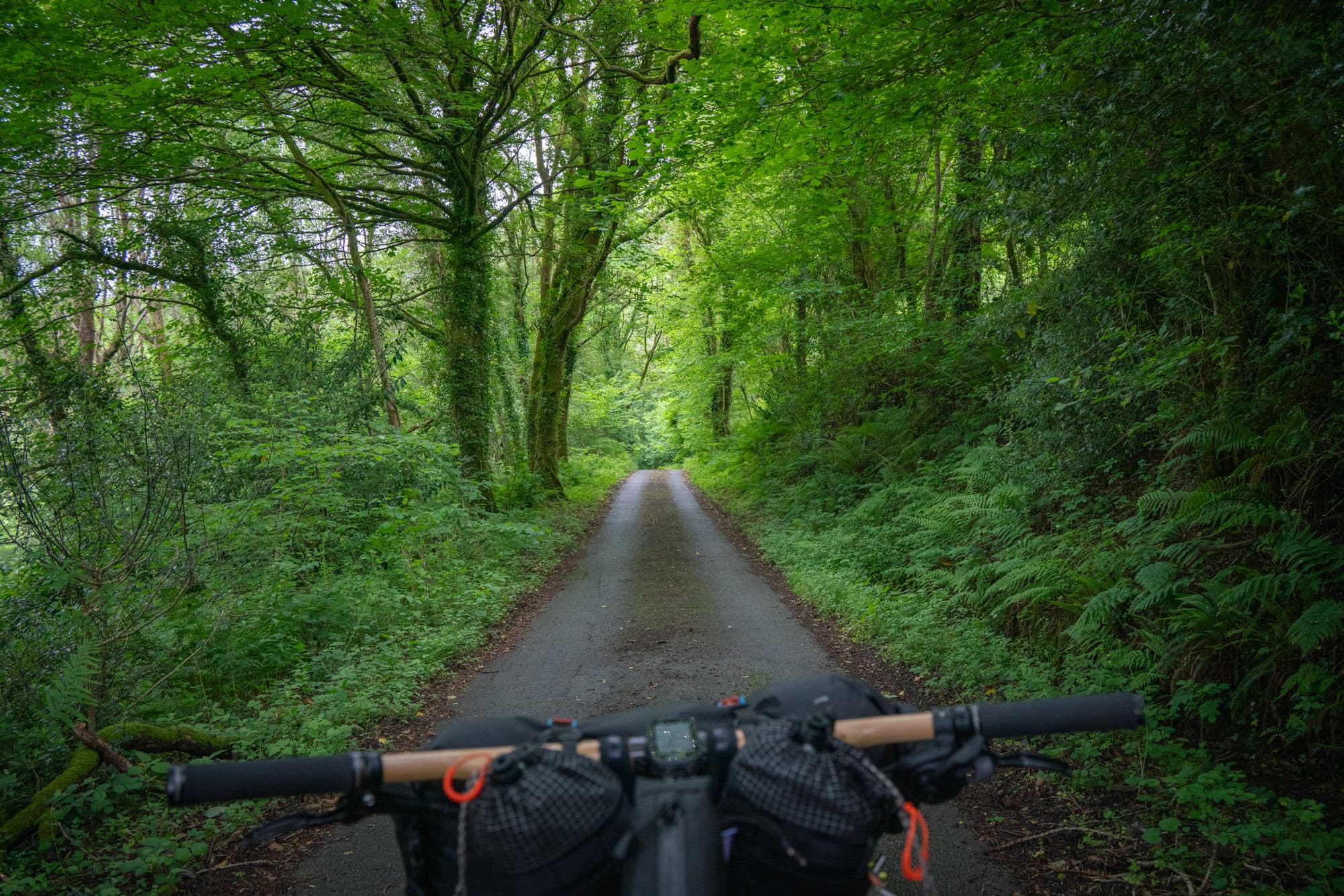 Some tarmac roads in Southern Snowdonia.
