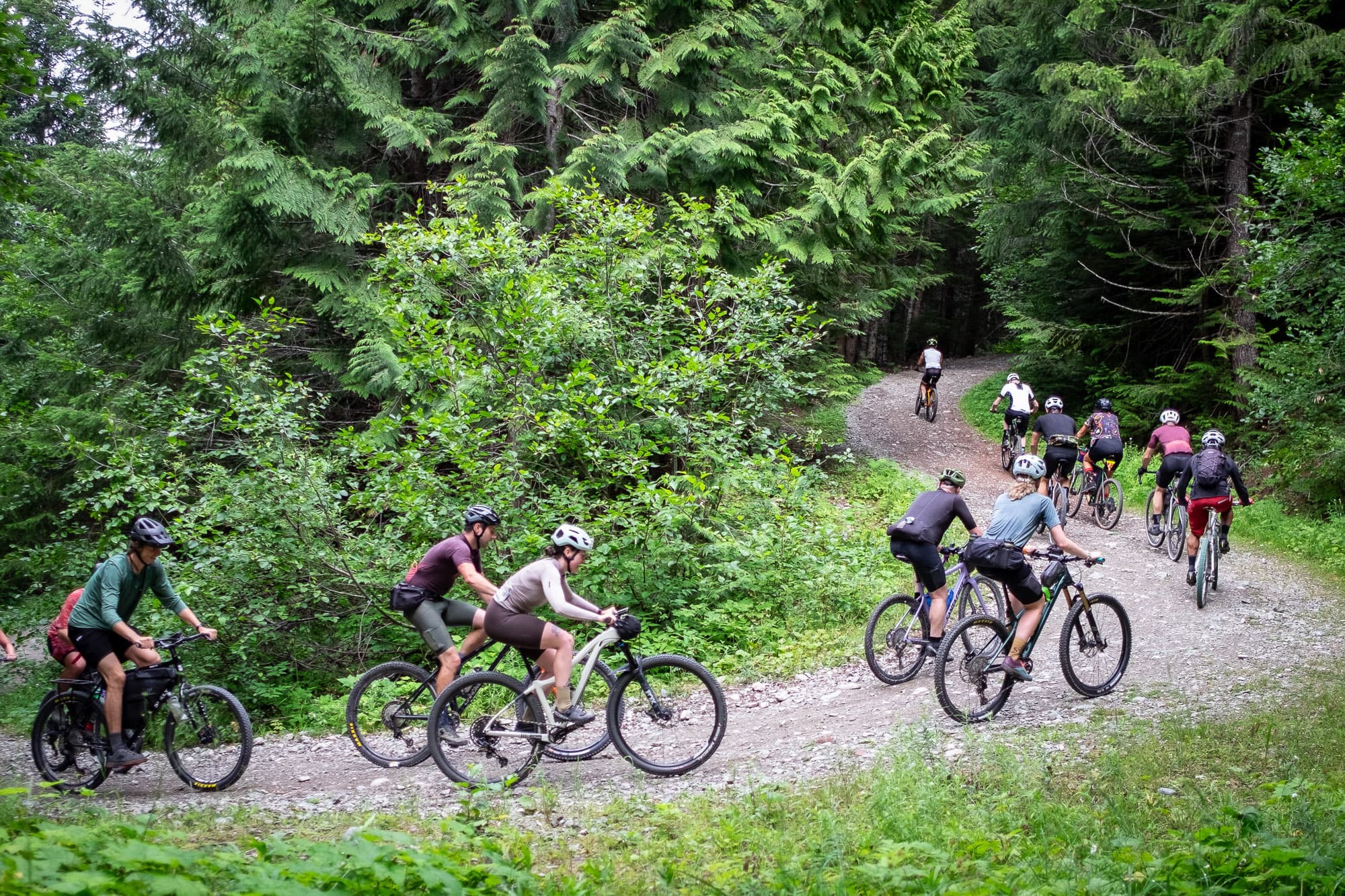 gravel climb