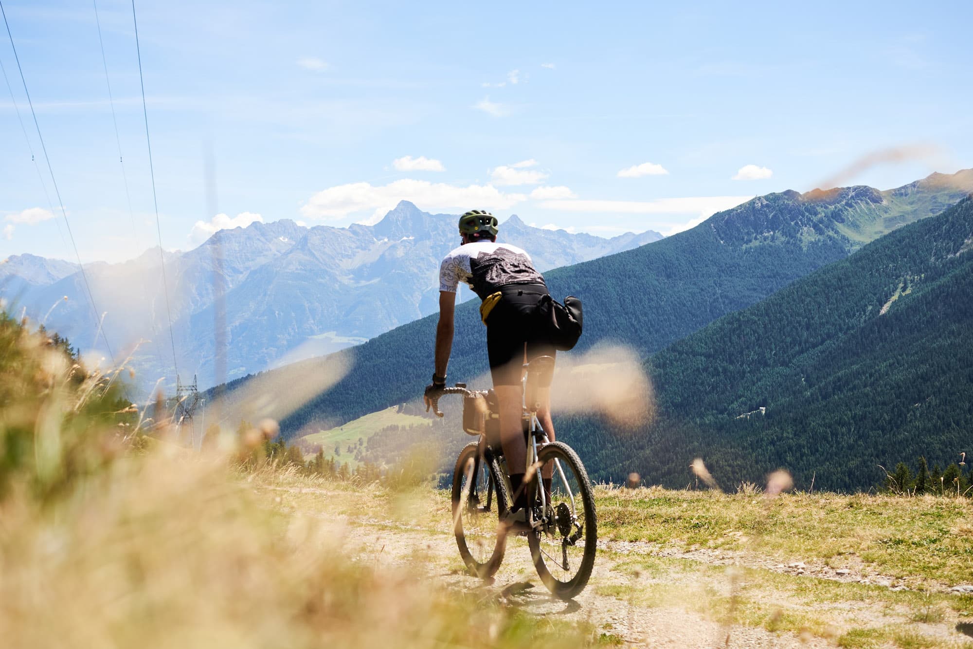 Davide rids his Surly.