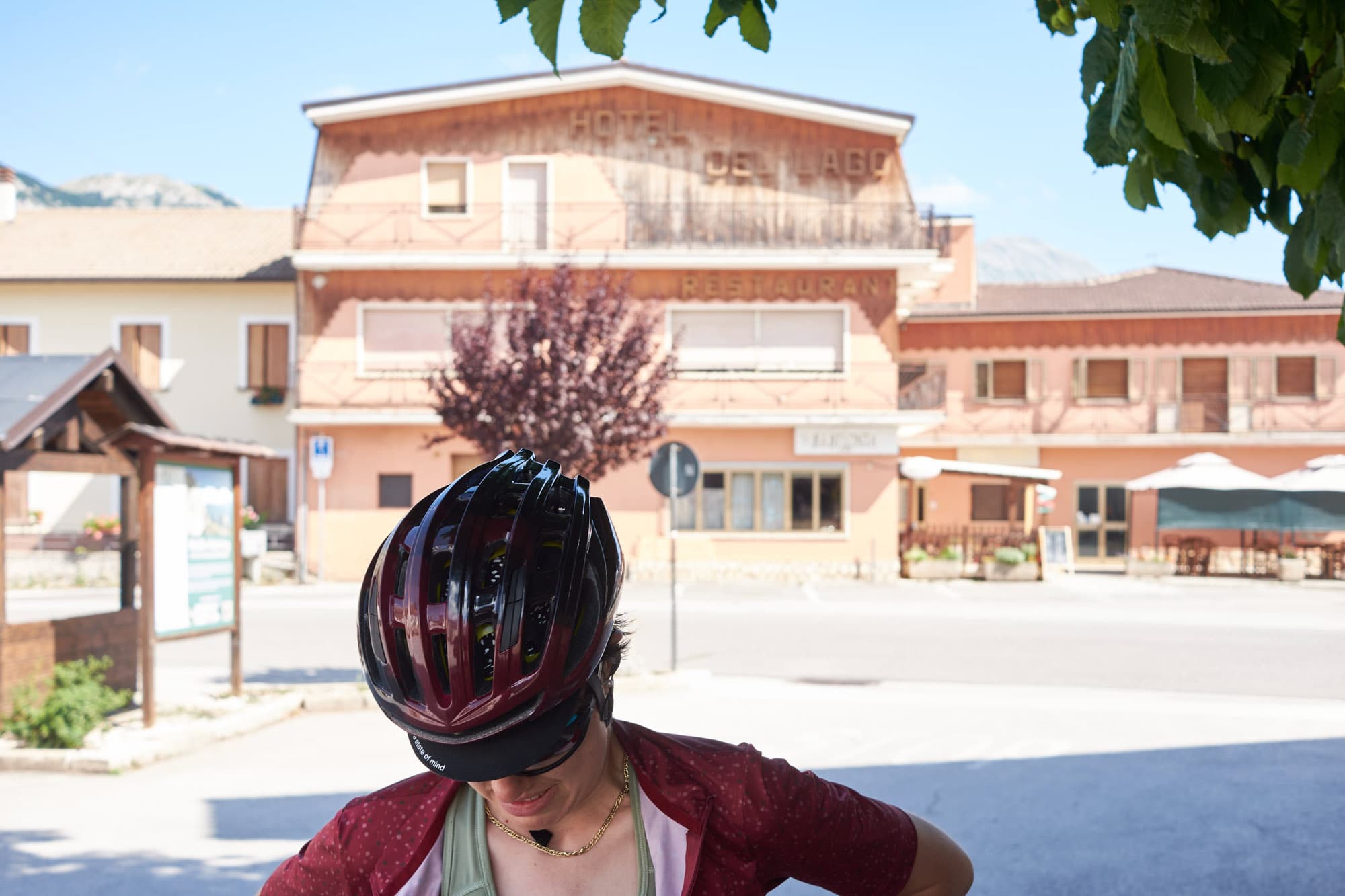 Valerie takes a break.