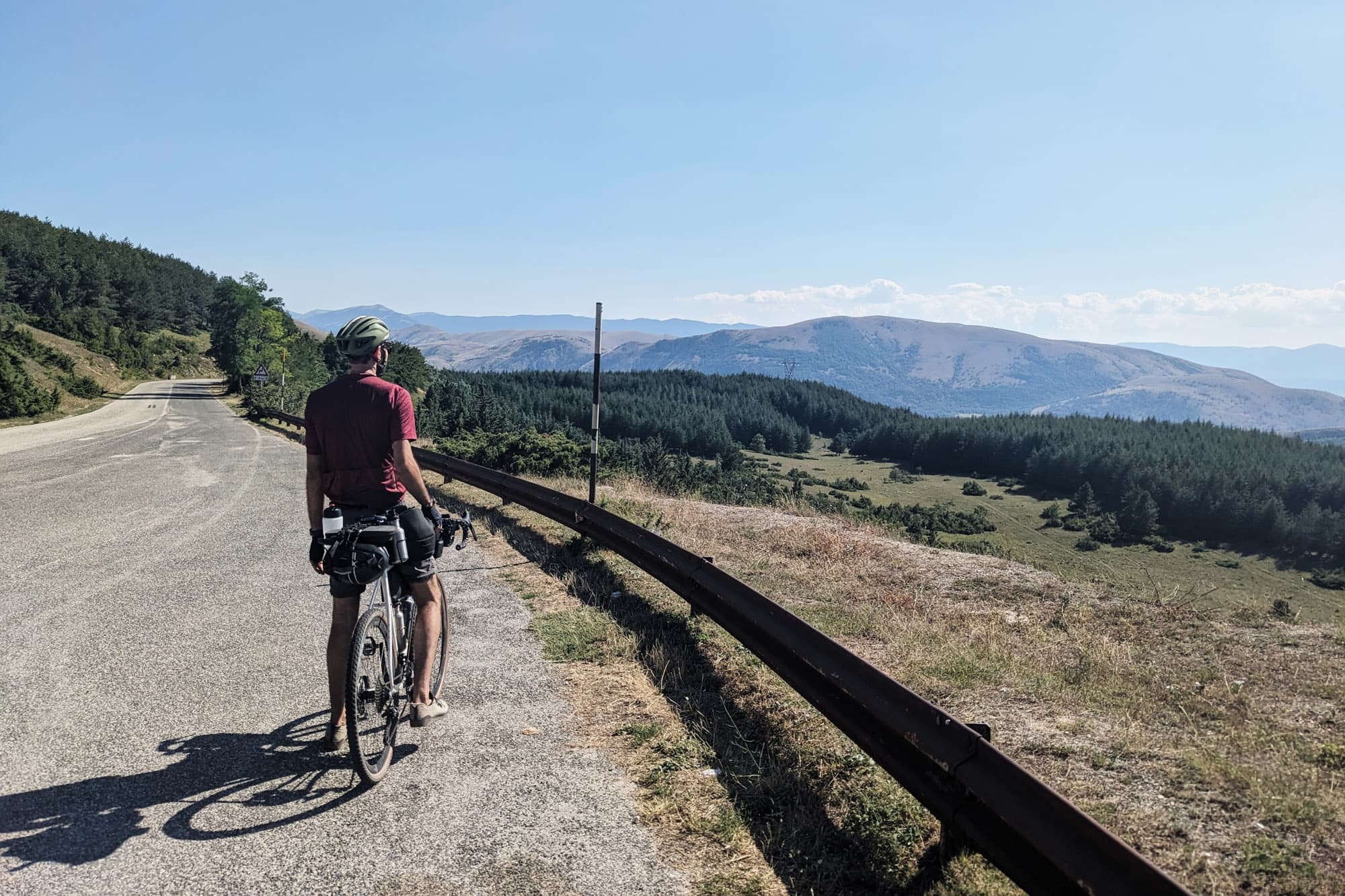 Davide checks out the scene.