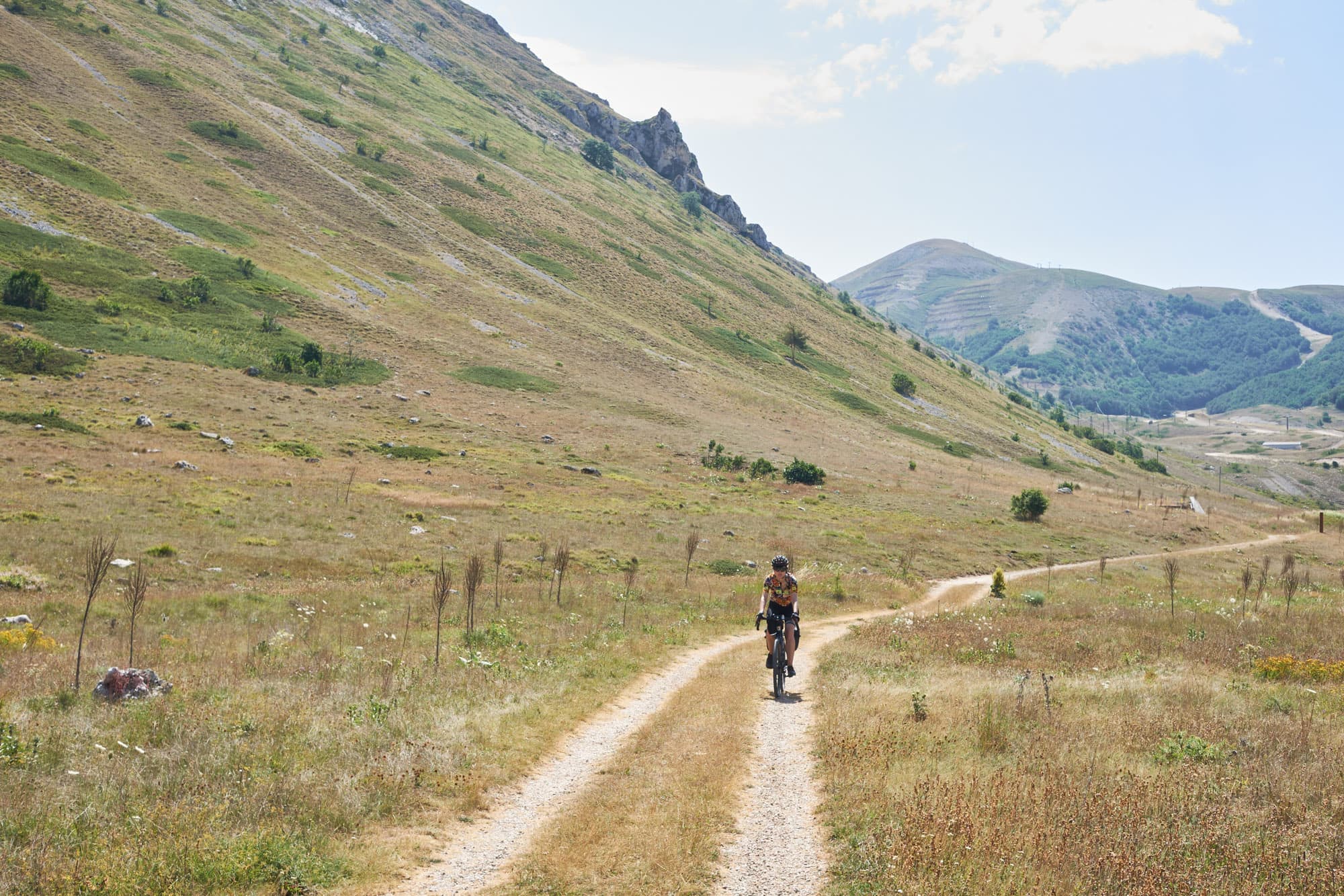 On the worlfs lair route in Italy.