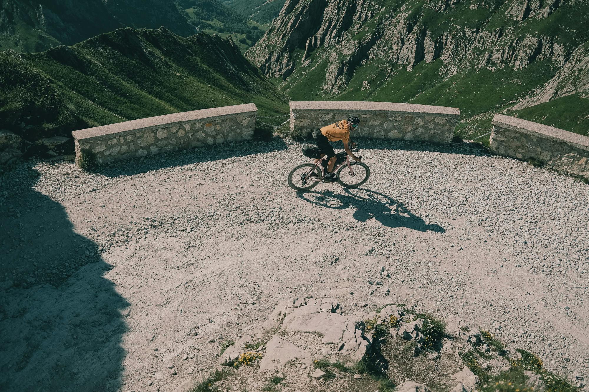 Gravel riding in the french alps.