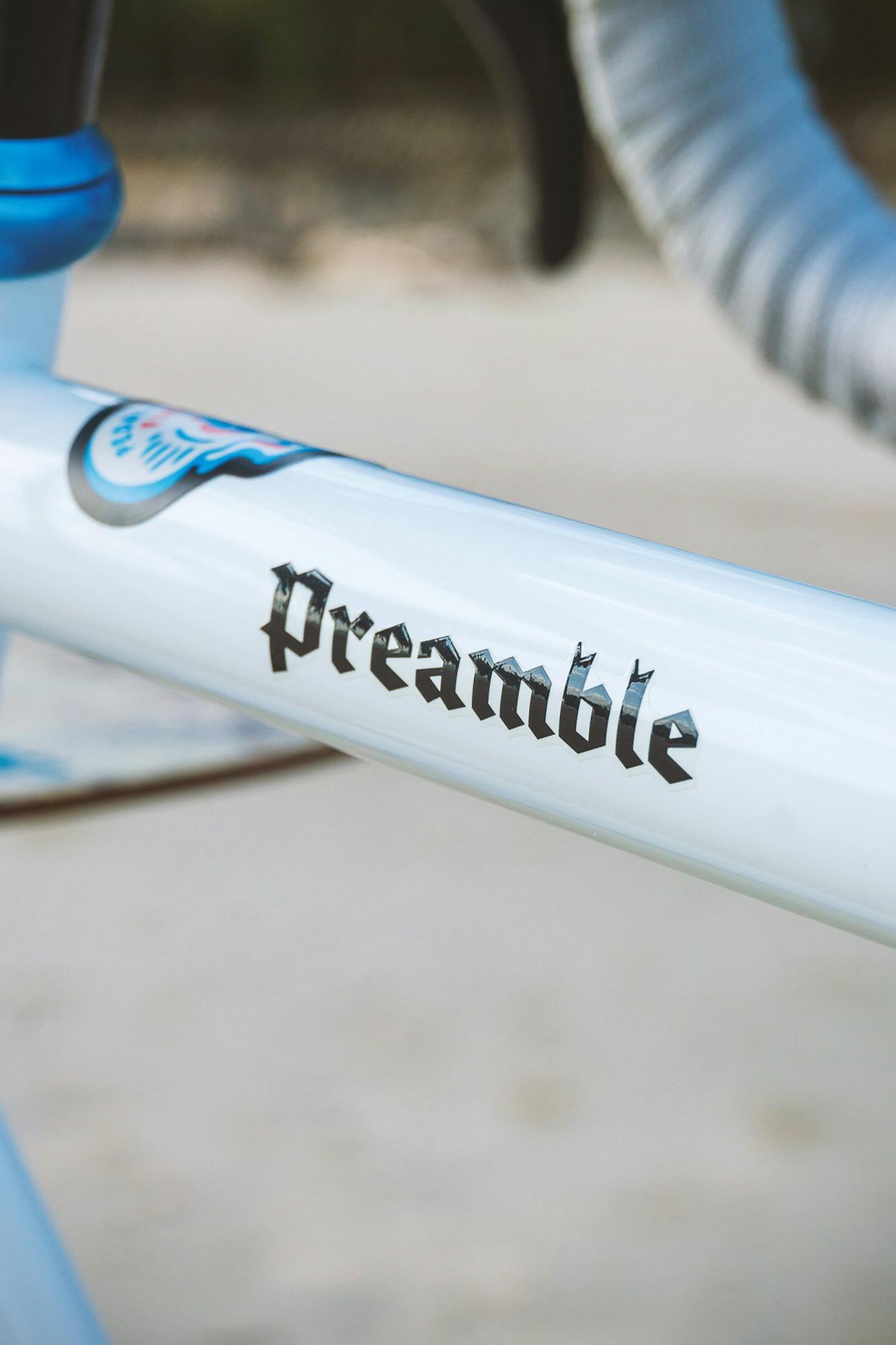 The Premable logo on white.
