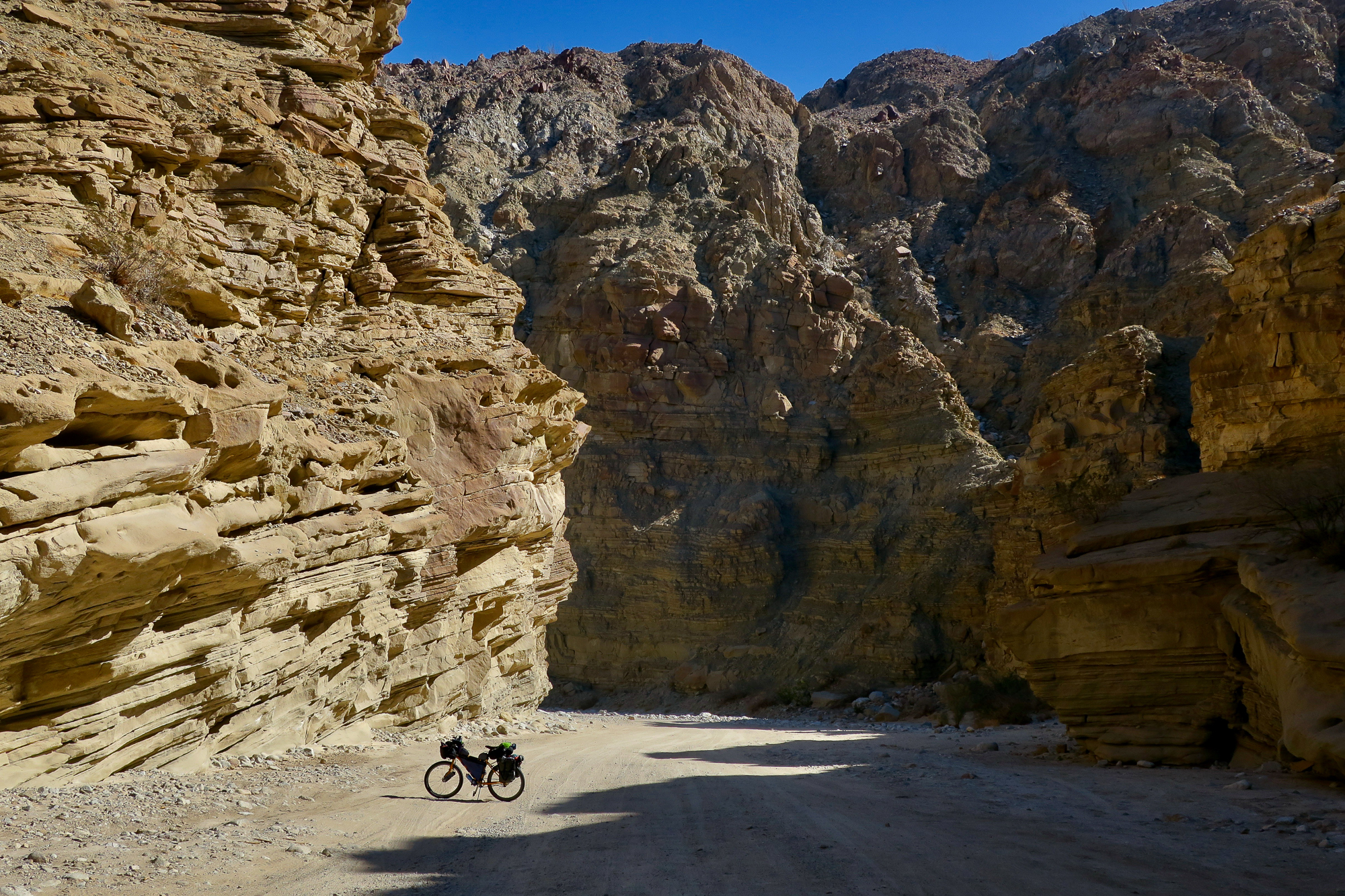bike in canyon