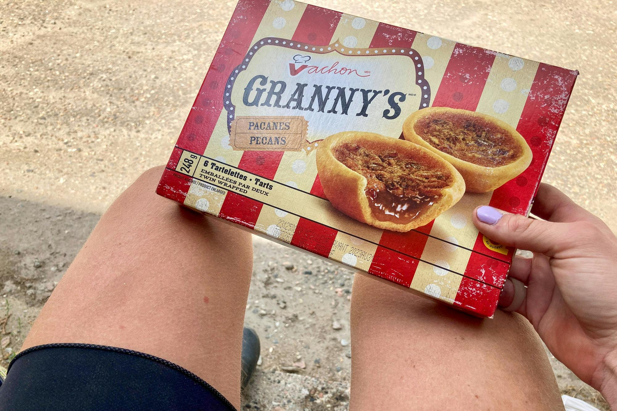 Grannys butter tarts, the perfect bonk fuel.