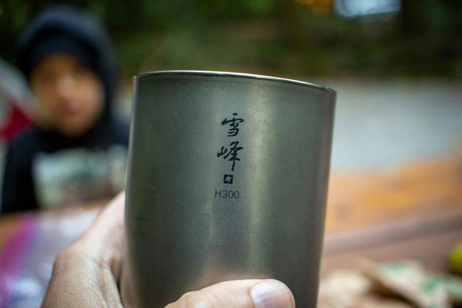 titanium coffee mug