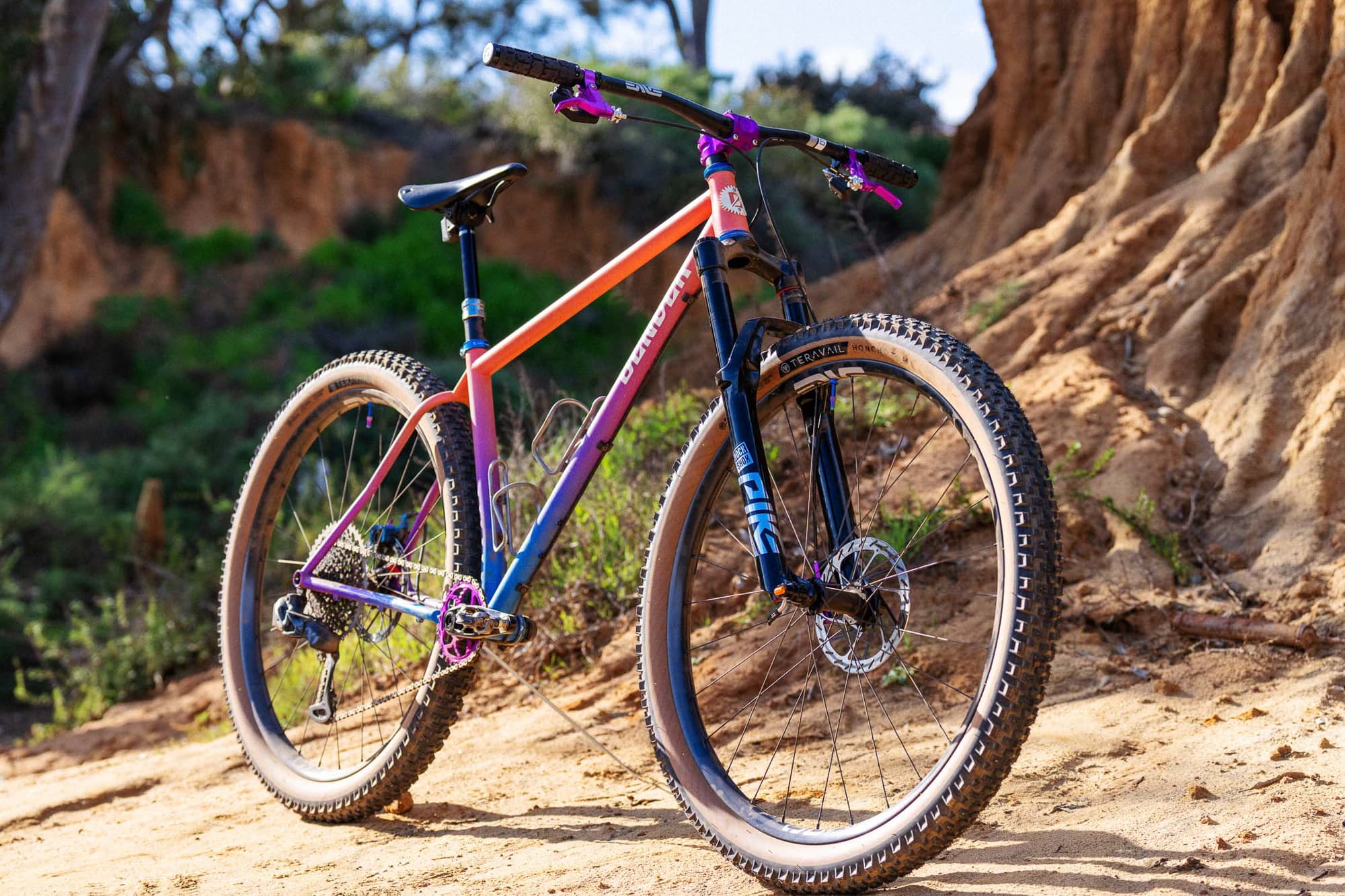 sunset three quarter view