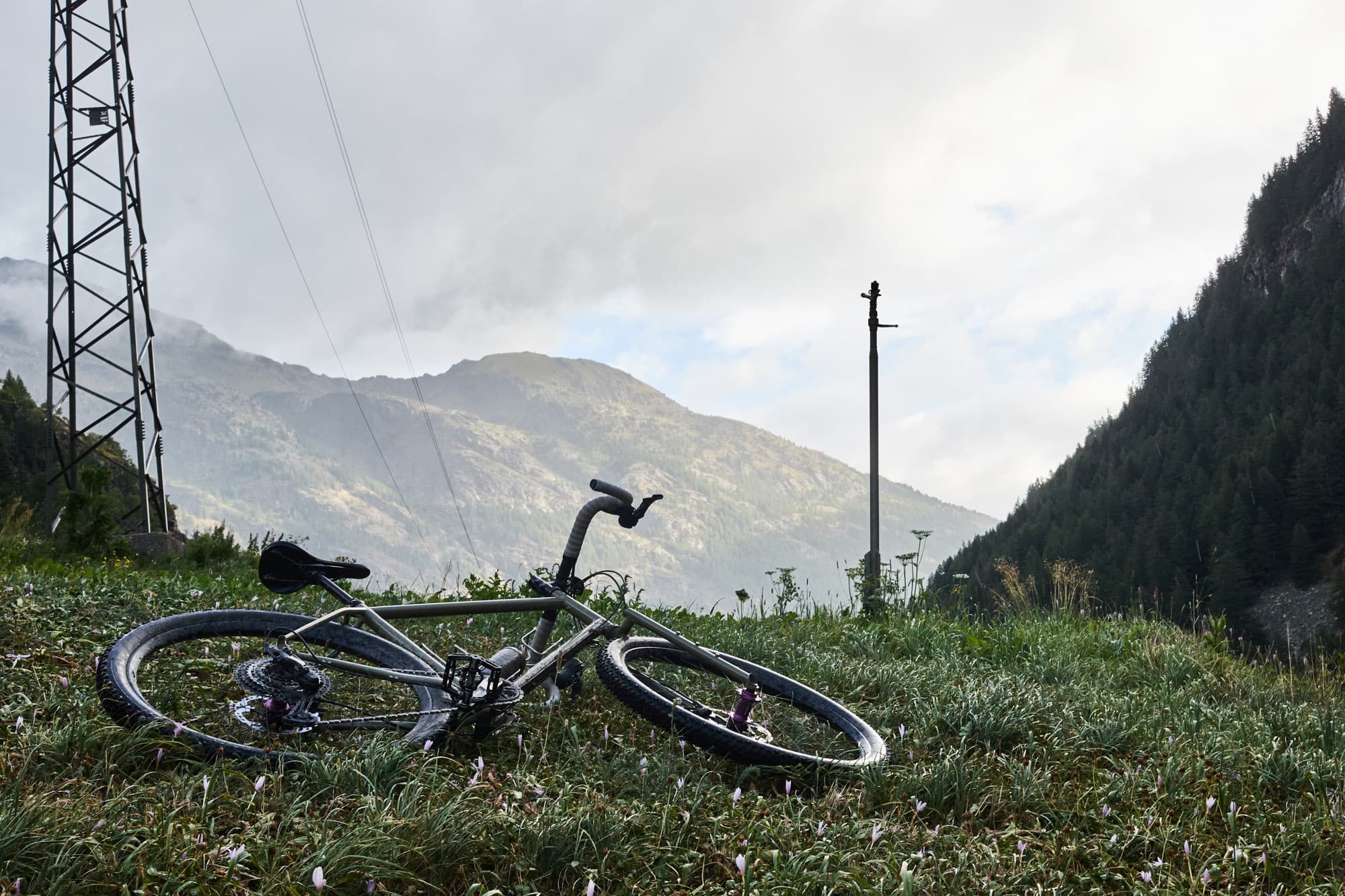 Black Mountain Cycles La Cabra in the Alps.