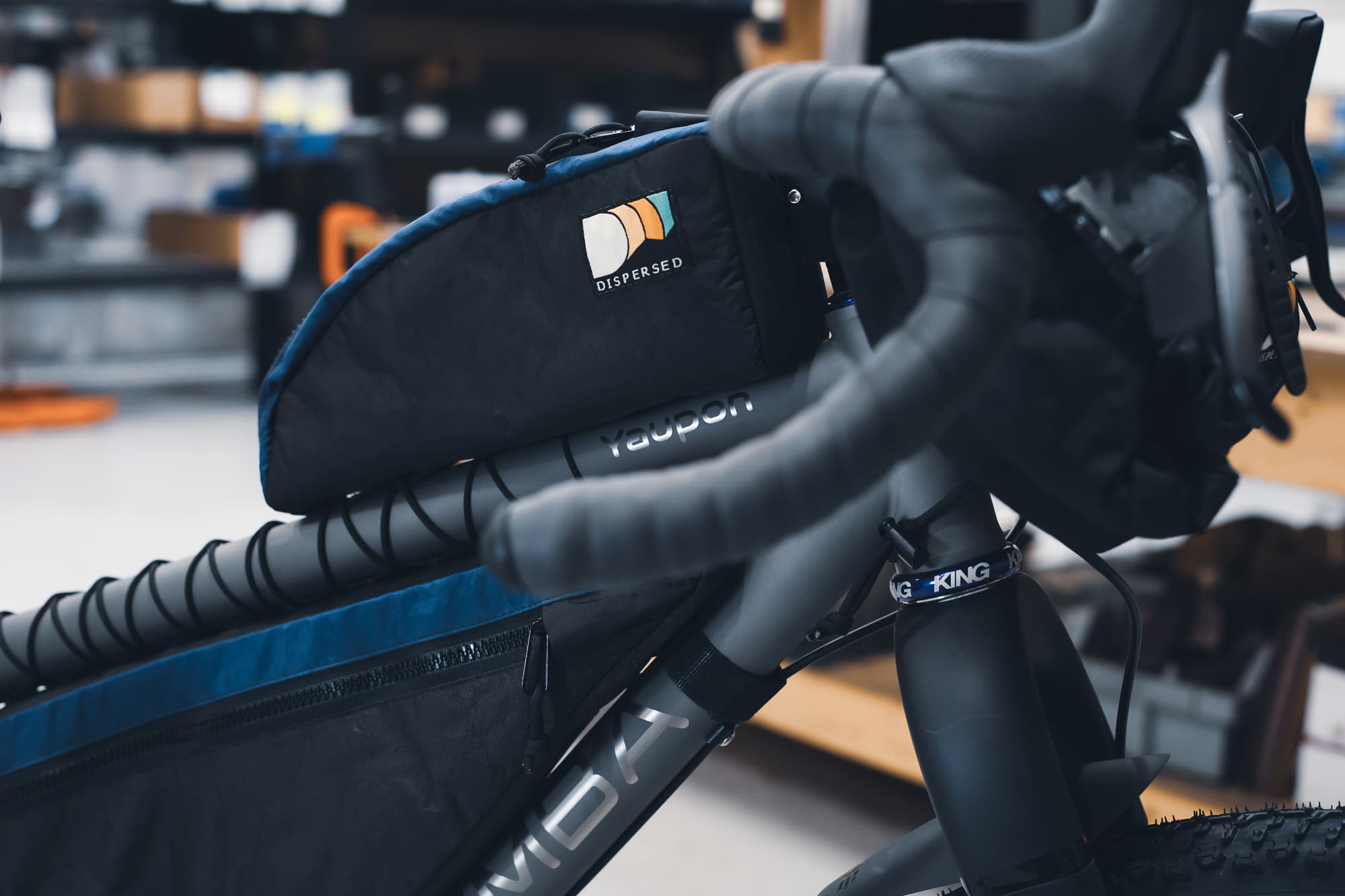 dispersed bikepacking bags