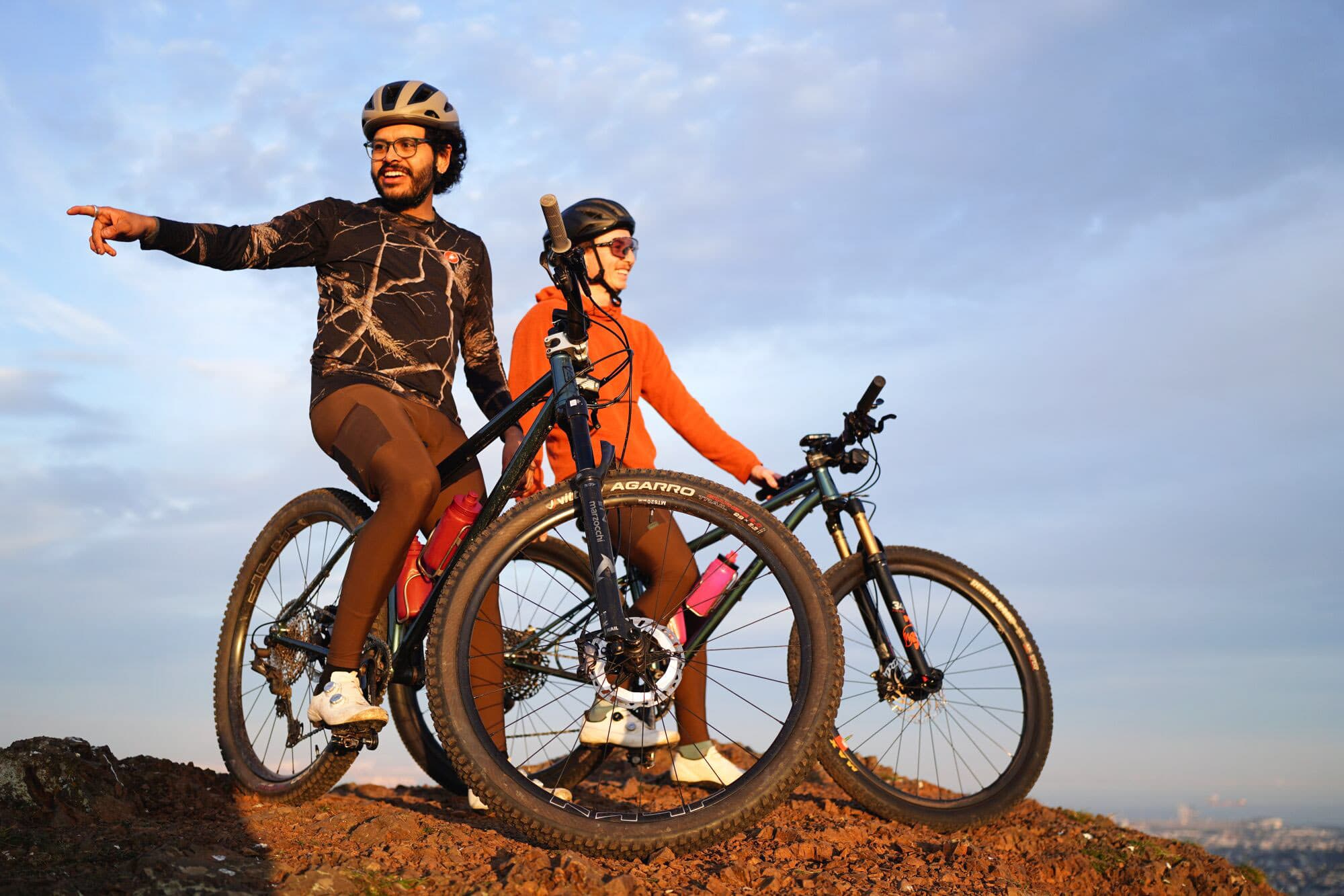 The dudes find the line.