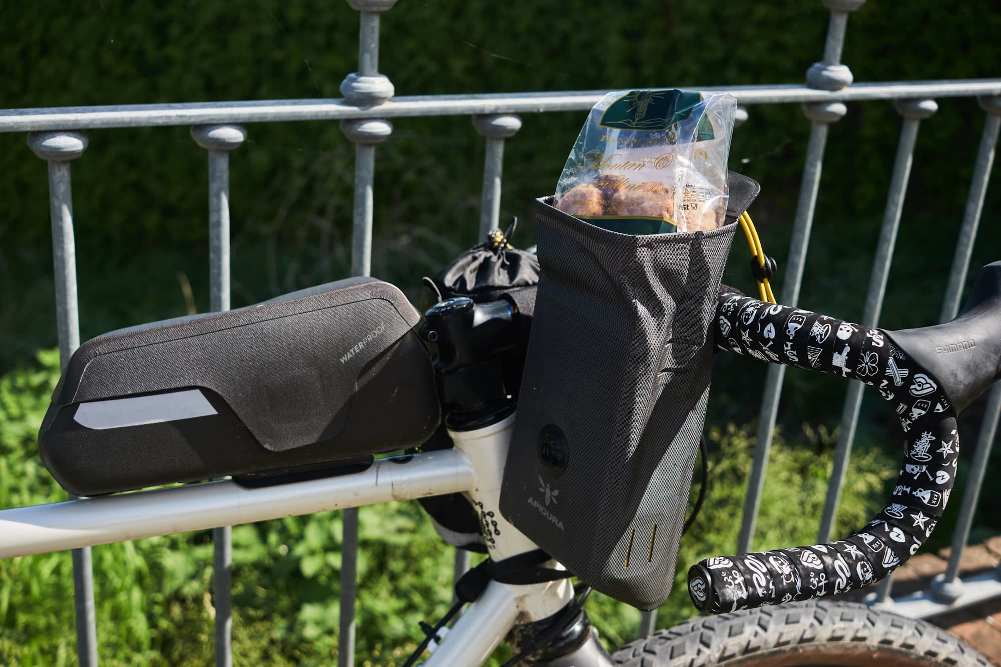 Cookins in a Apidura Expedition Stem Pack.