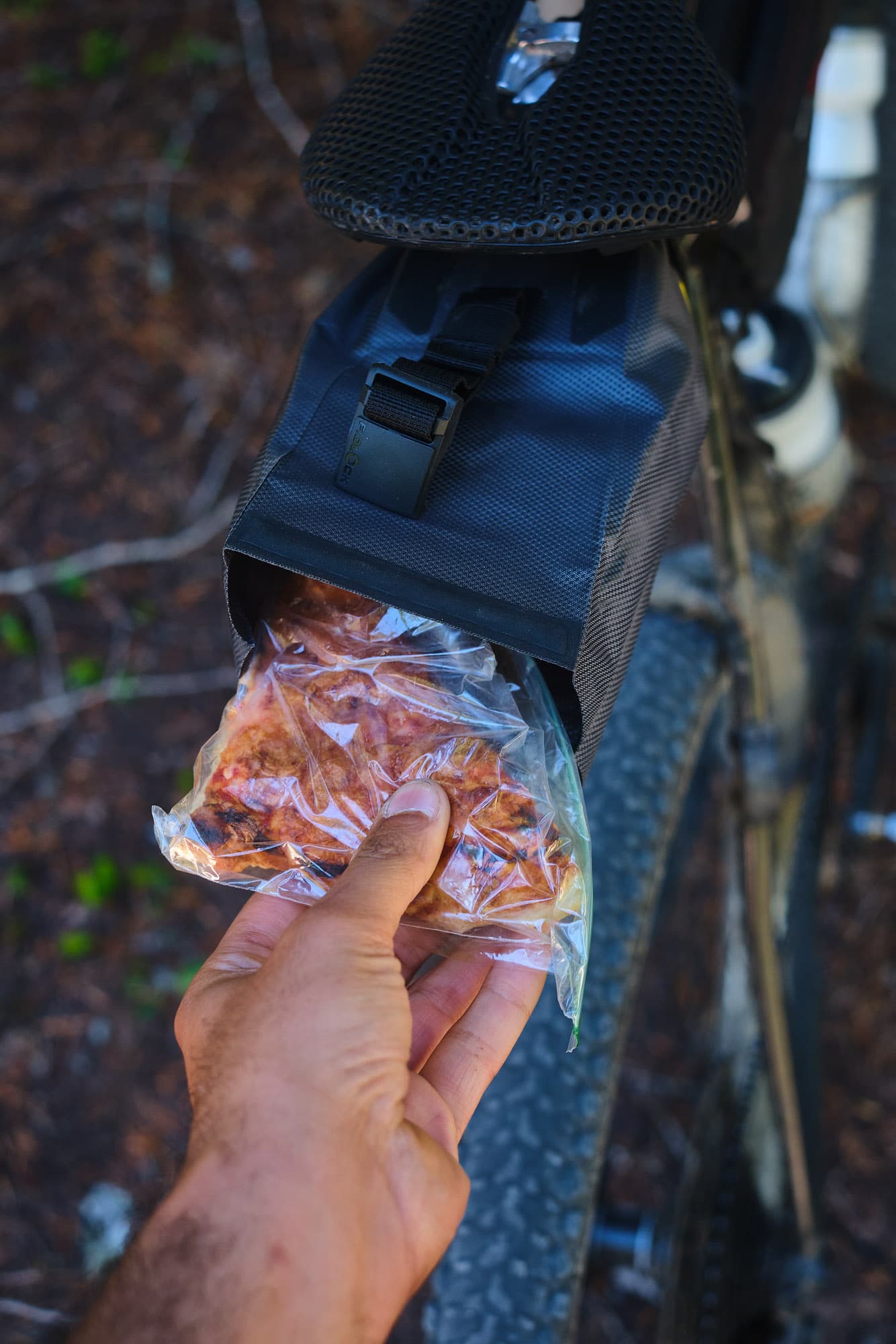A snack on the go.