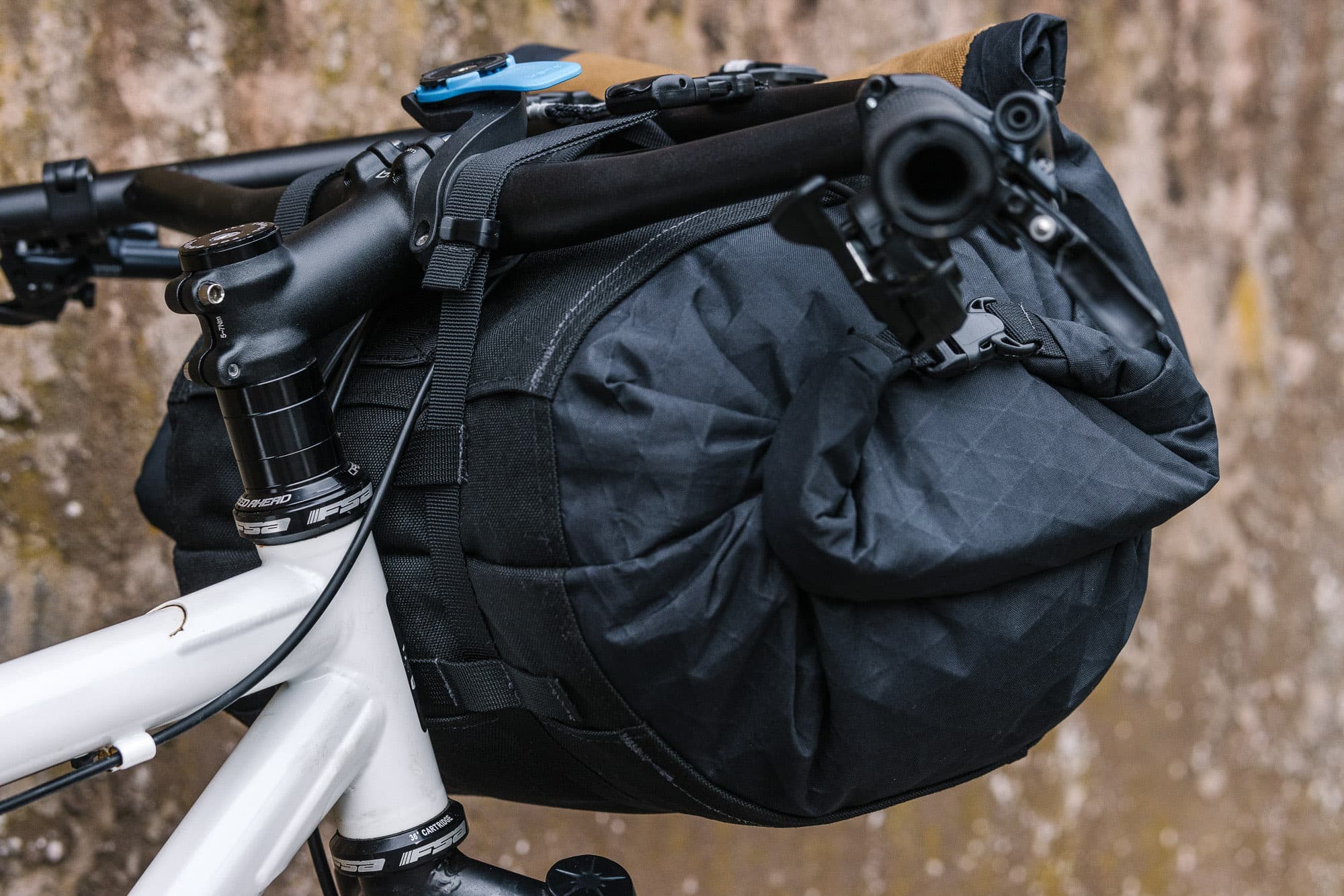 The rolltop of the Arkel Rollpacker Front.