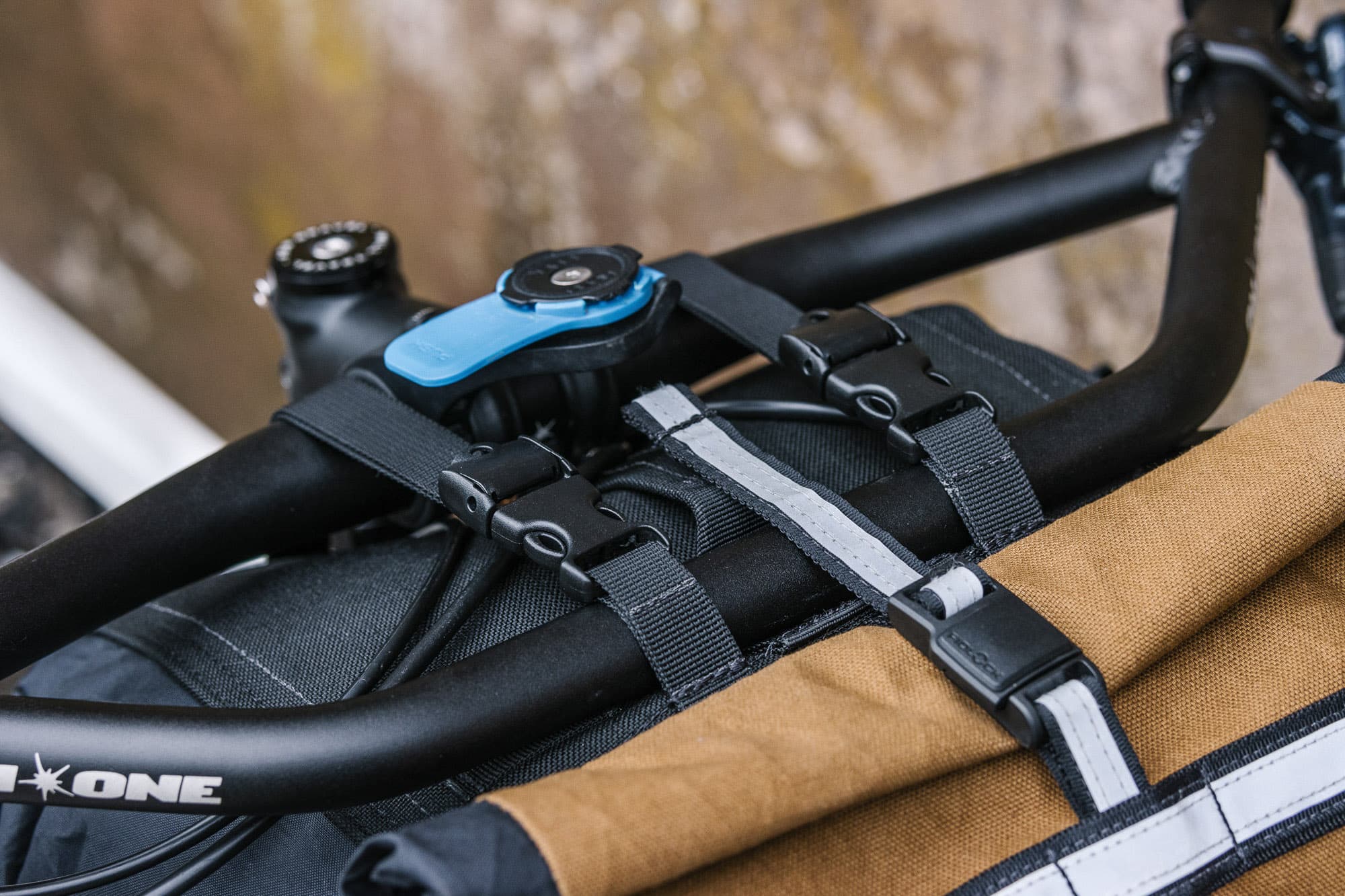 Arkel Rollpacker Front with a Quadlock.