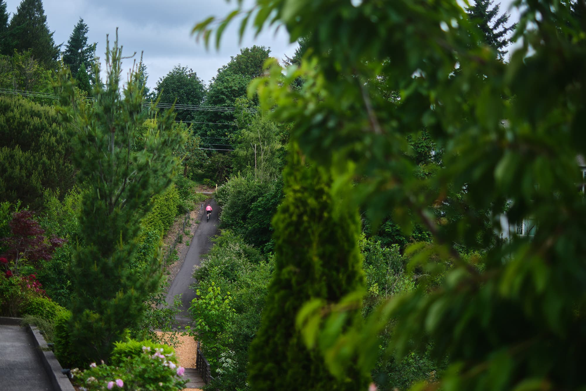Abe hits the hills.